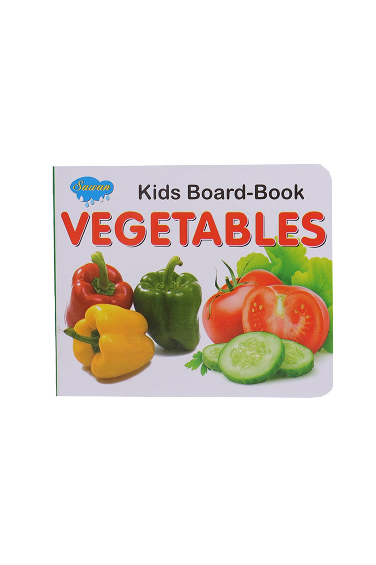 Kids Learning Board Book (Vegetables)