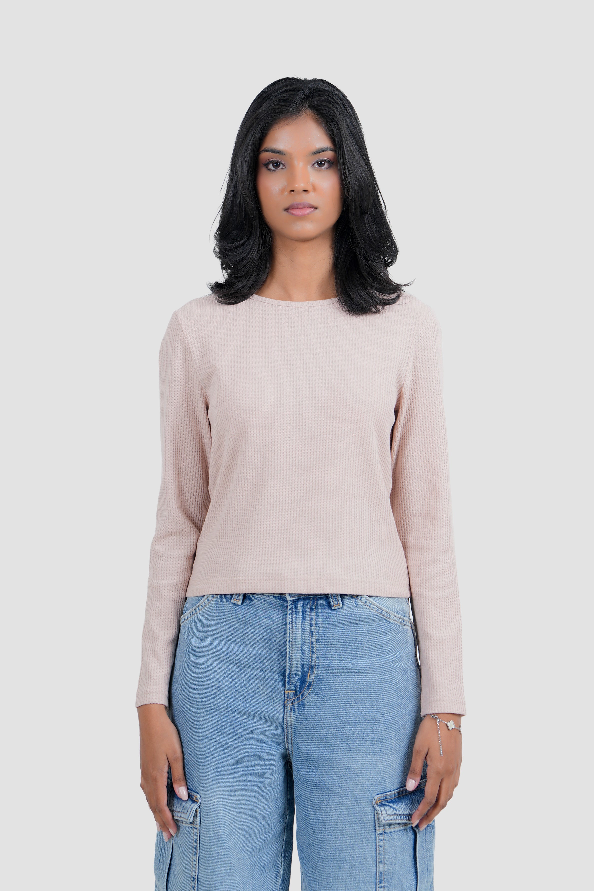 Modano Ladies Casual Long Sleeve Top