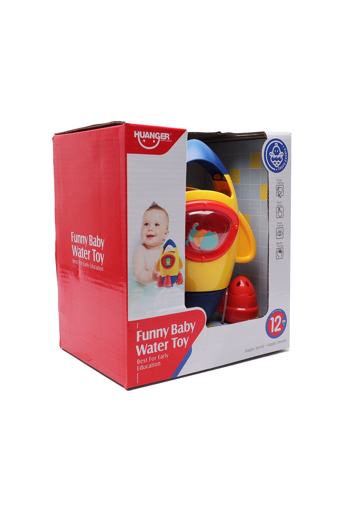 Huanger Funny Baby Rotate Water Bath Toy