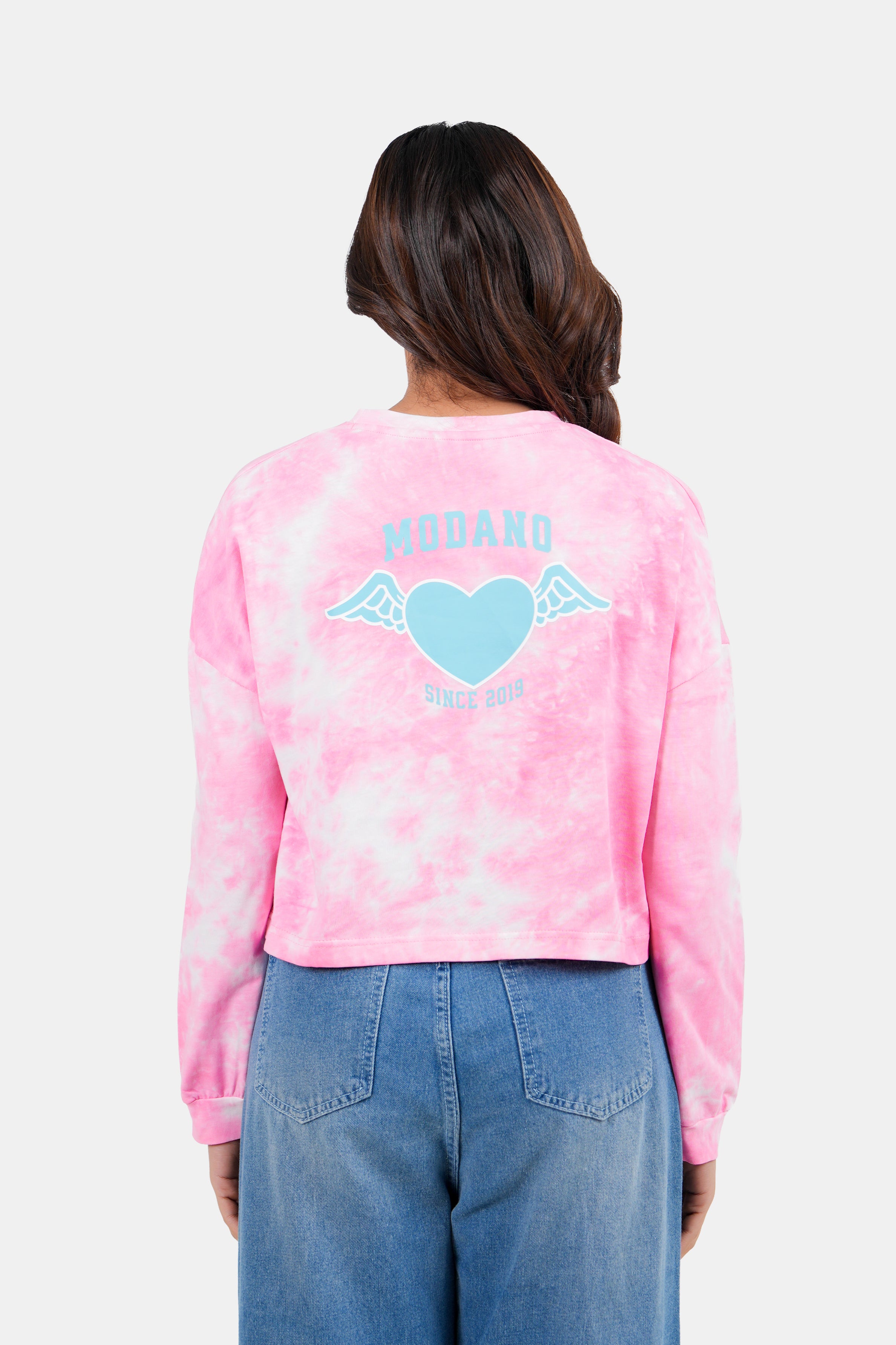 Modano Women's Tie Dye Long Sleeve - T-Shirt