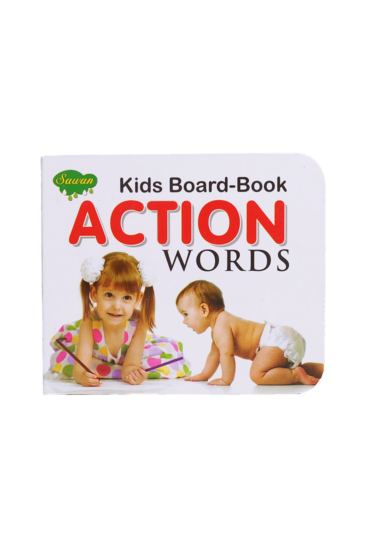 Kids Learning Board Book (Action Words)