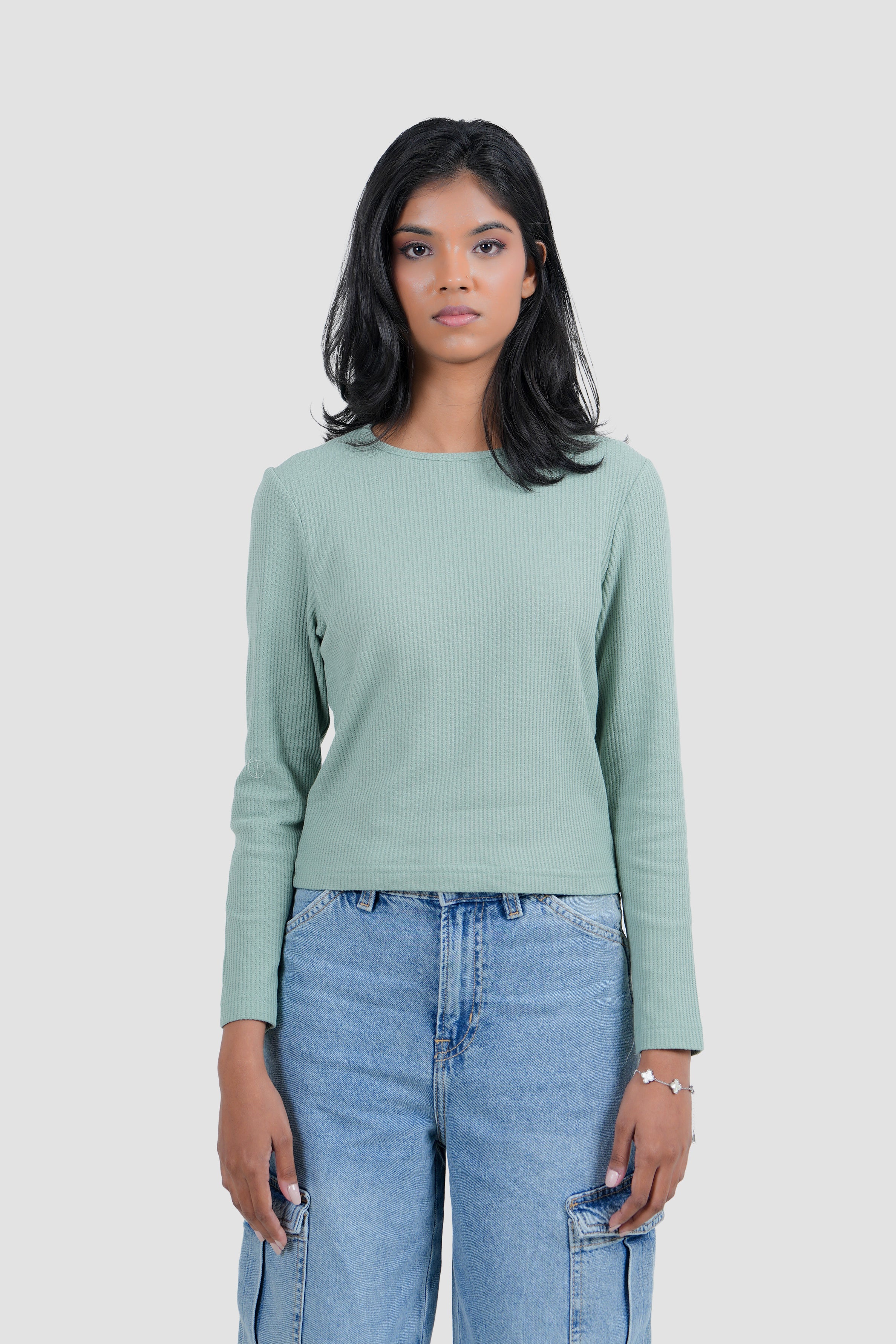 Modano Ladies Casual Long Sleeve Top