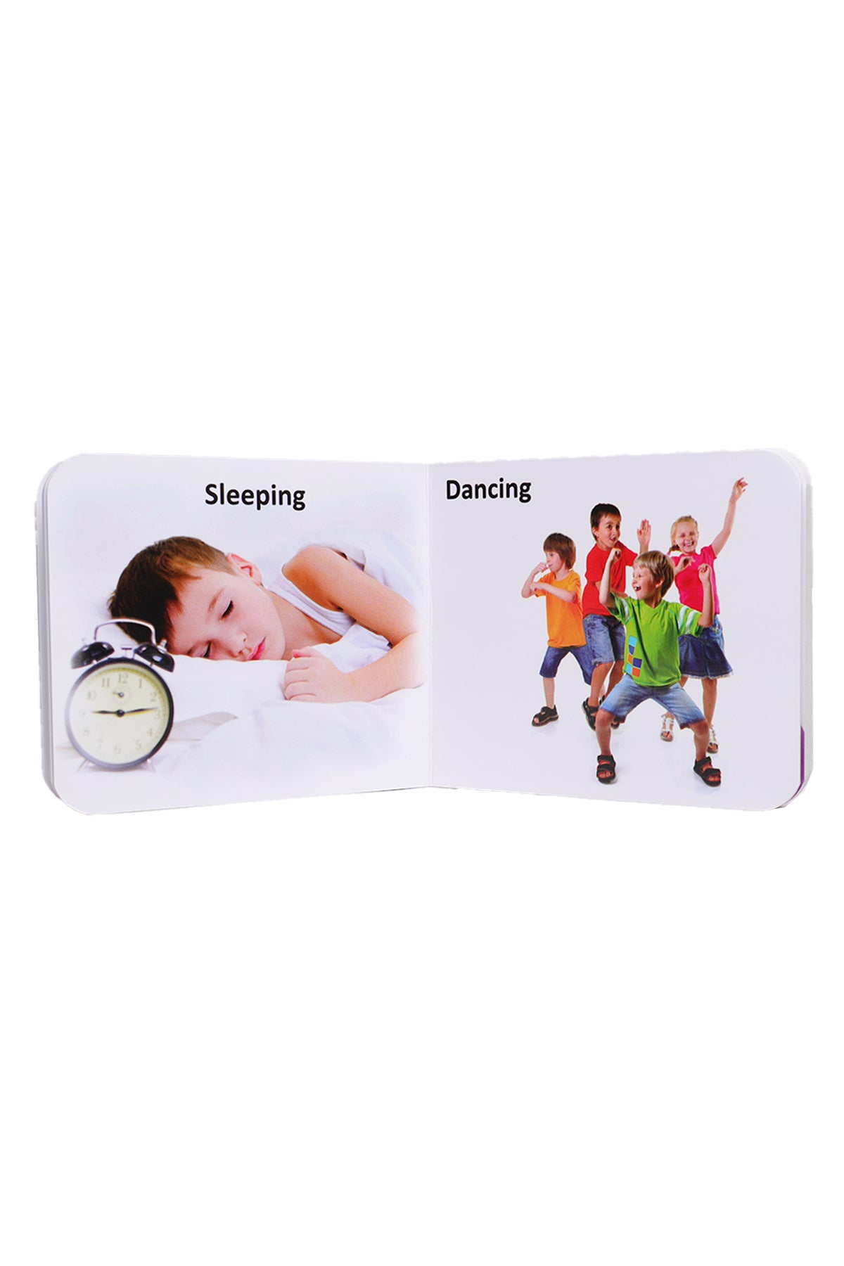 Kids Learning Board Book (Action Words)