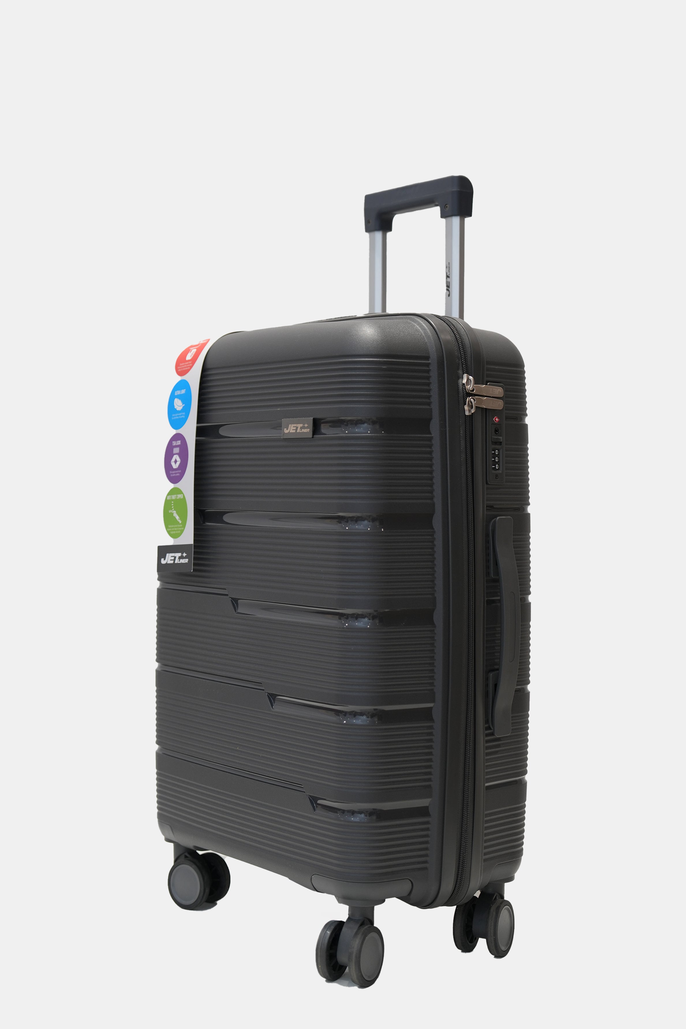 Jetliner Luggage Bag-Black