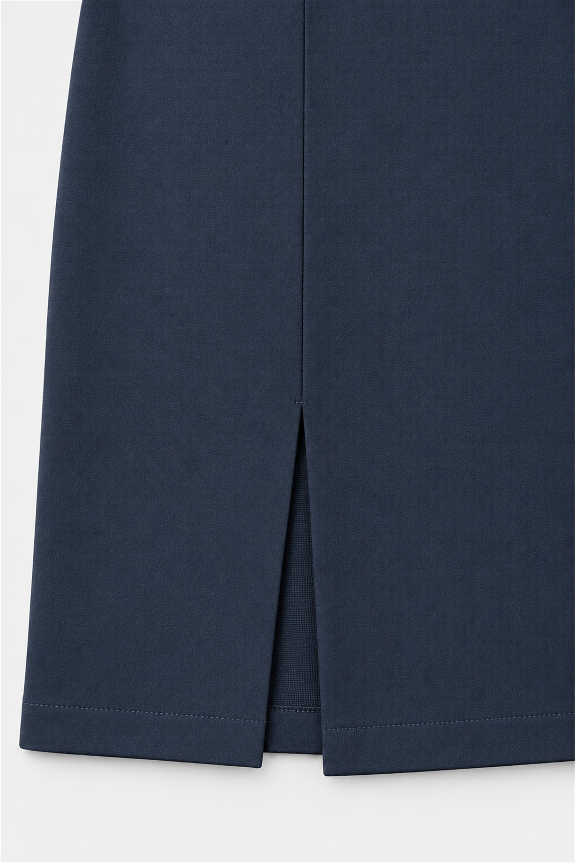 ENVOGUE Women's Formal Plain Skirt - Gray