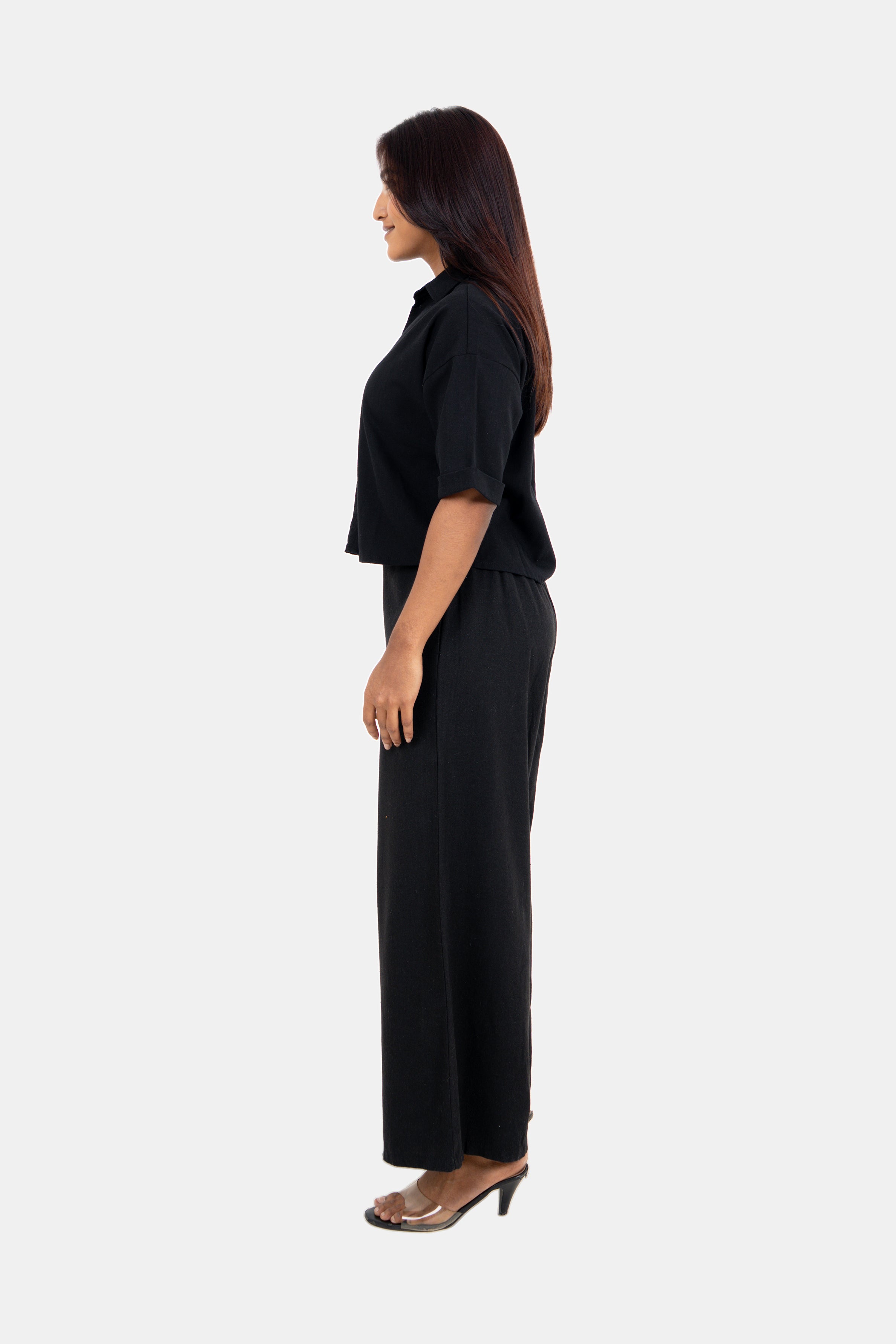 Envogue Grace in Vogue Women's Linen Top – Plain Short Sleeve