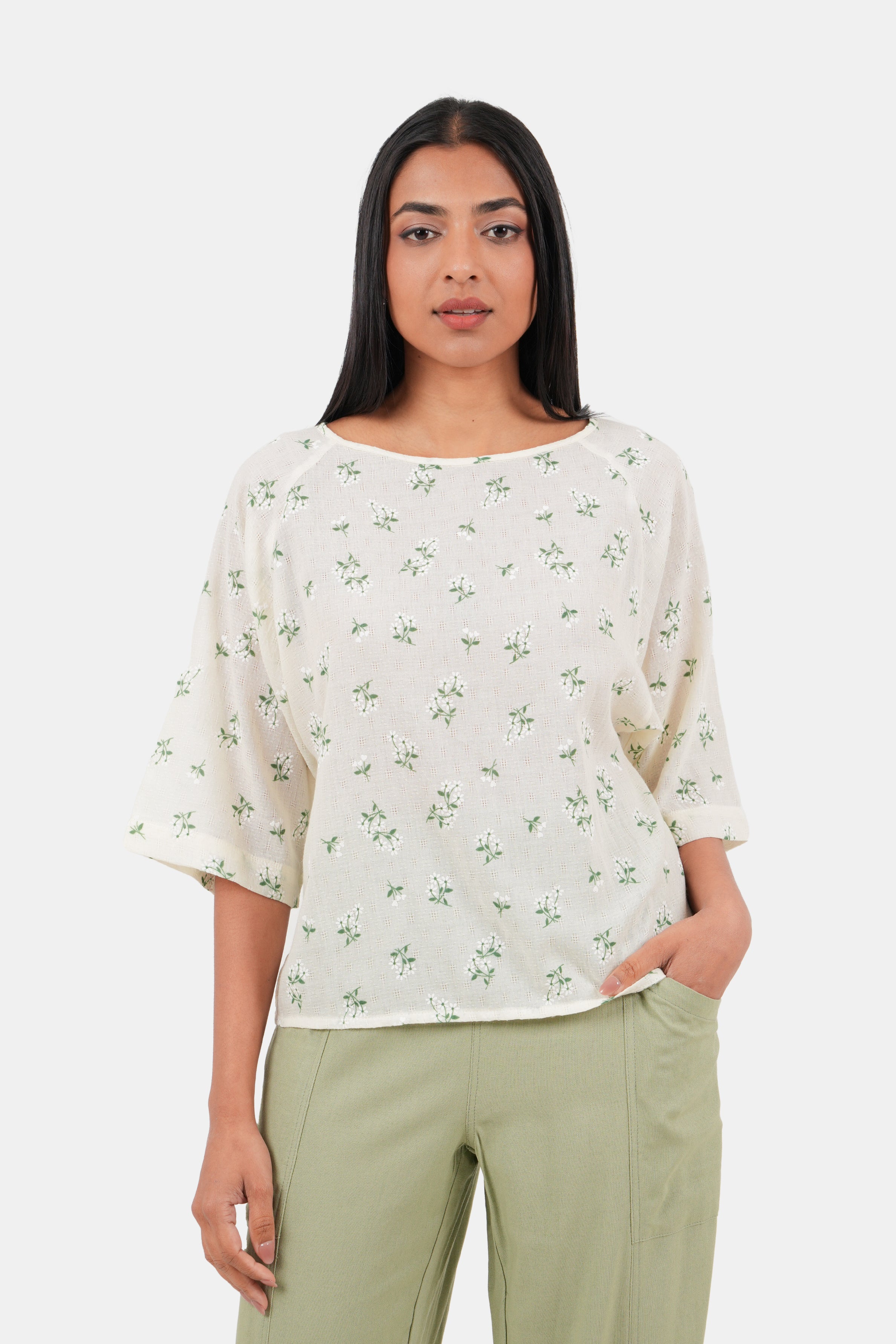 Envogue Ladies Casual Printed Top