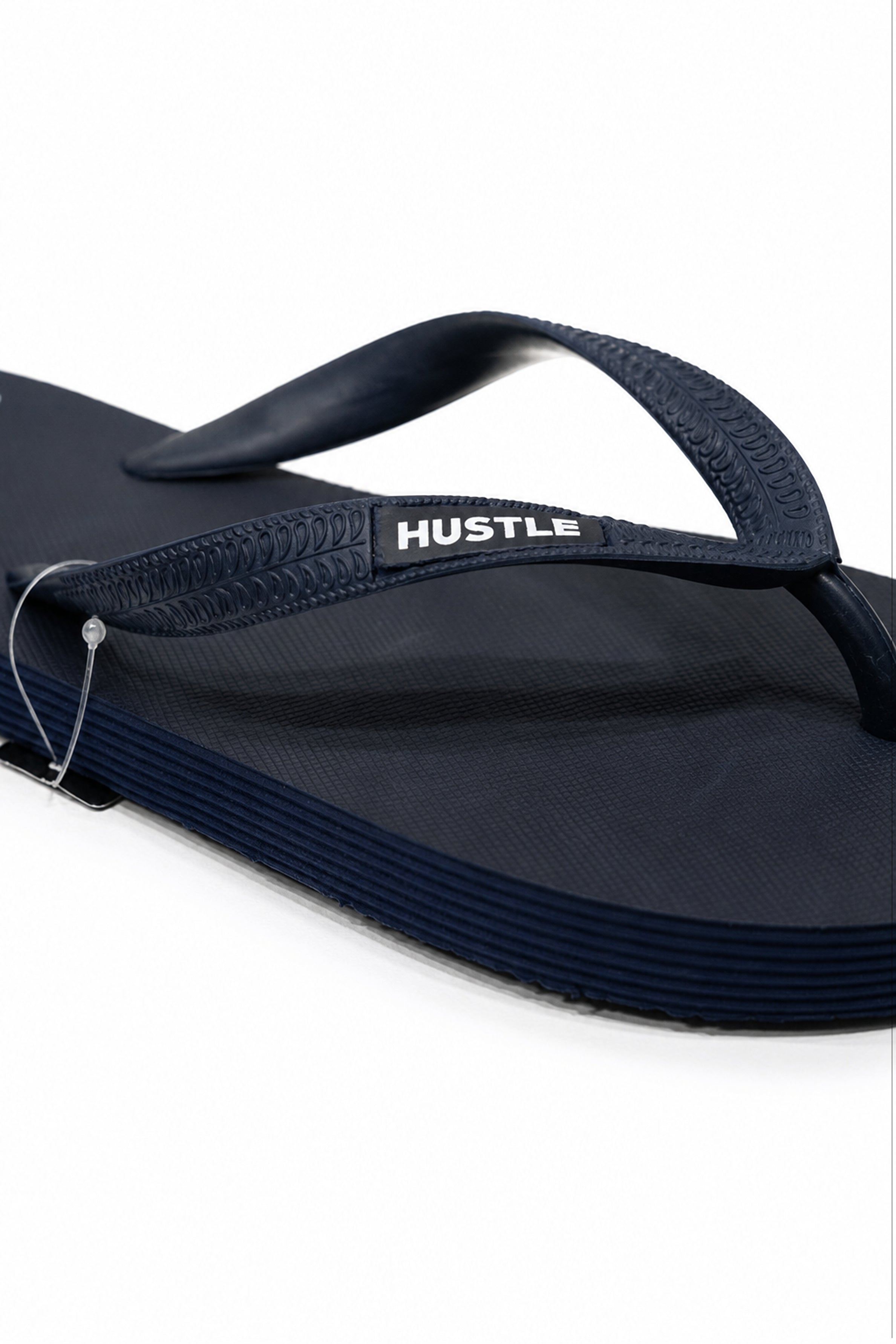 HUSTLE Men's Flip Flops - Navy