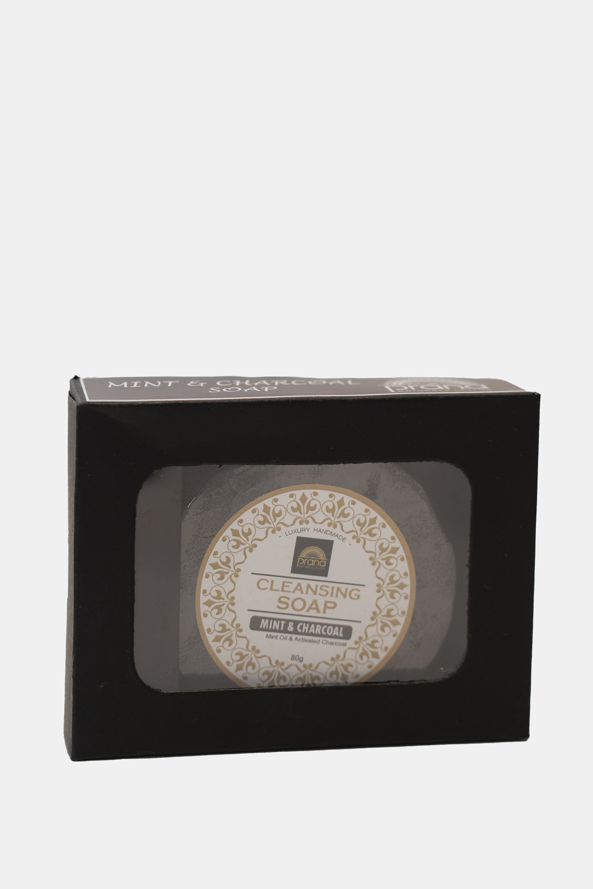Prana Mint &amp  Charcoal  Cleansing Soap