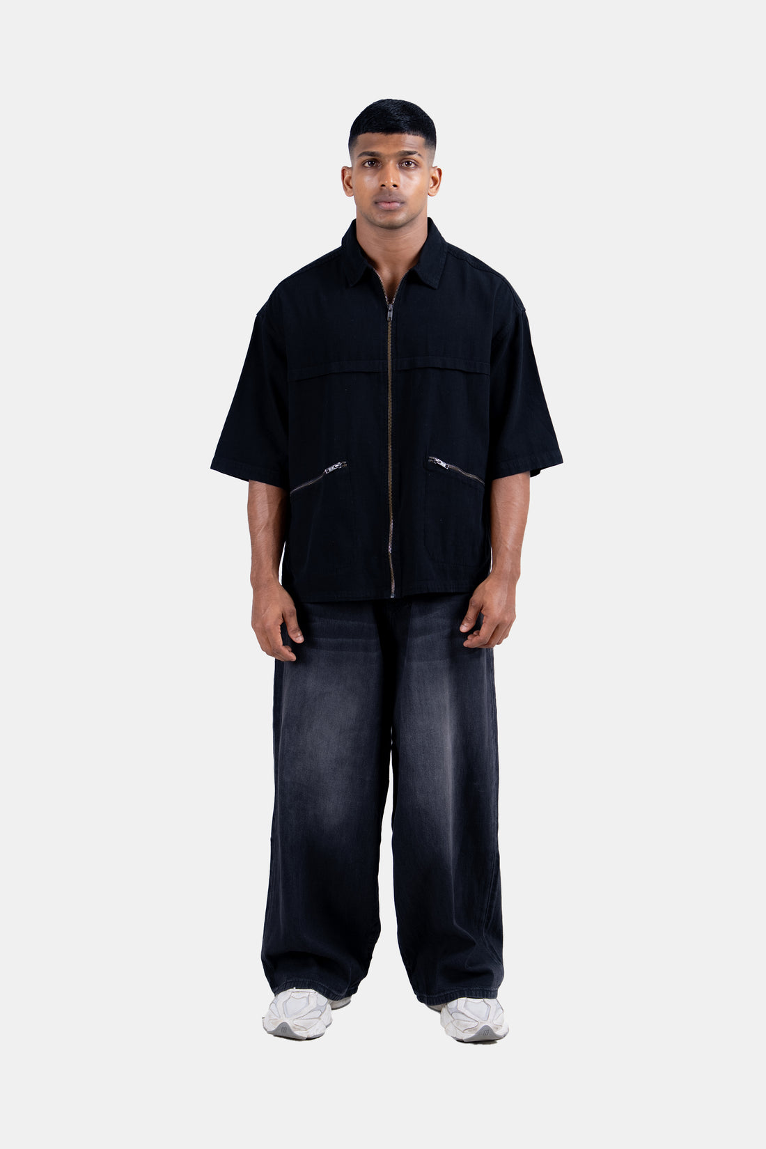 Hustle men's Denim Shirt