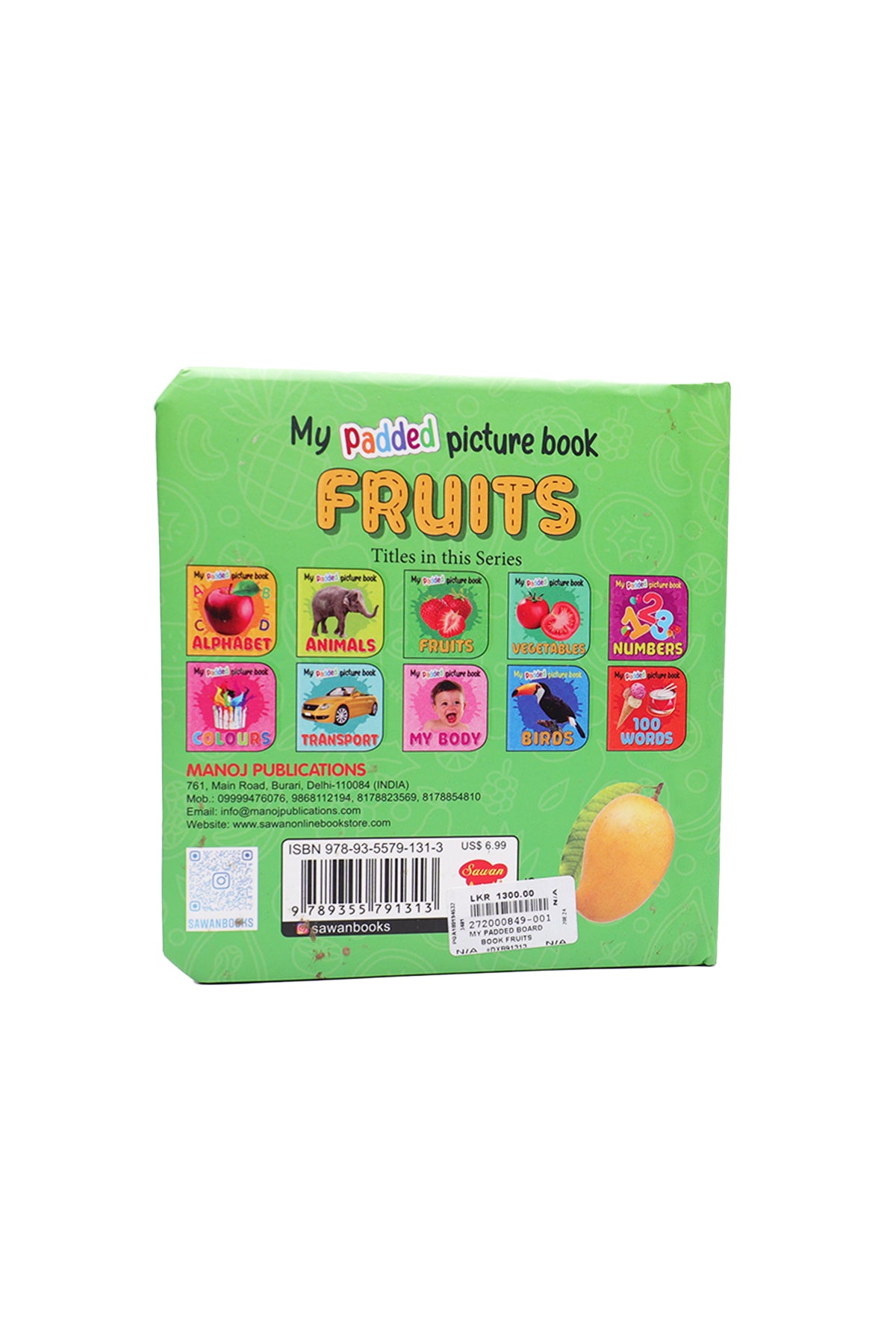 Fruits Learning Picture Book