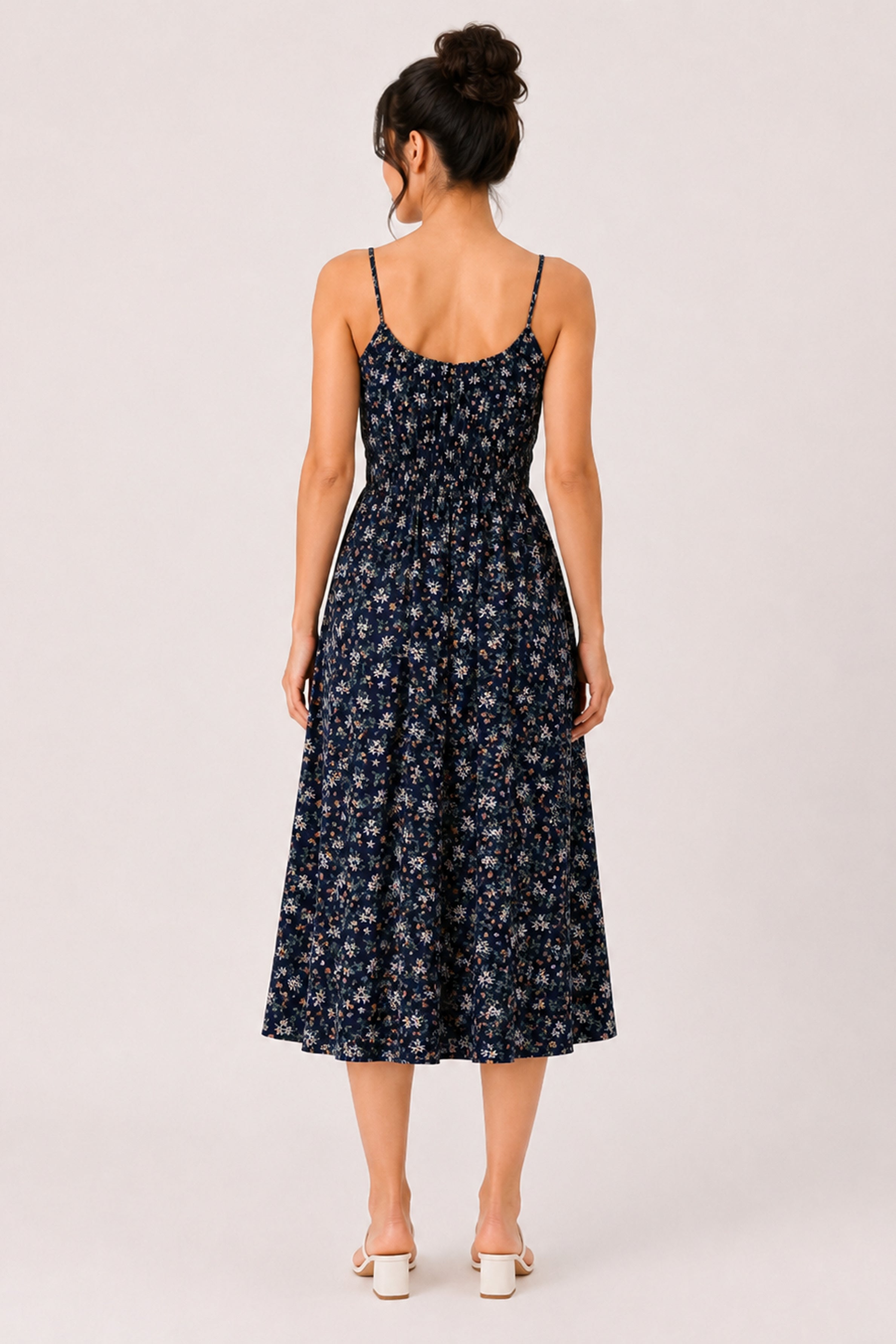 MODANO Long Casual Dress - Black