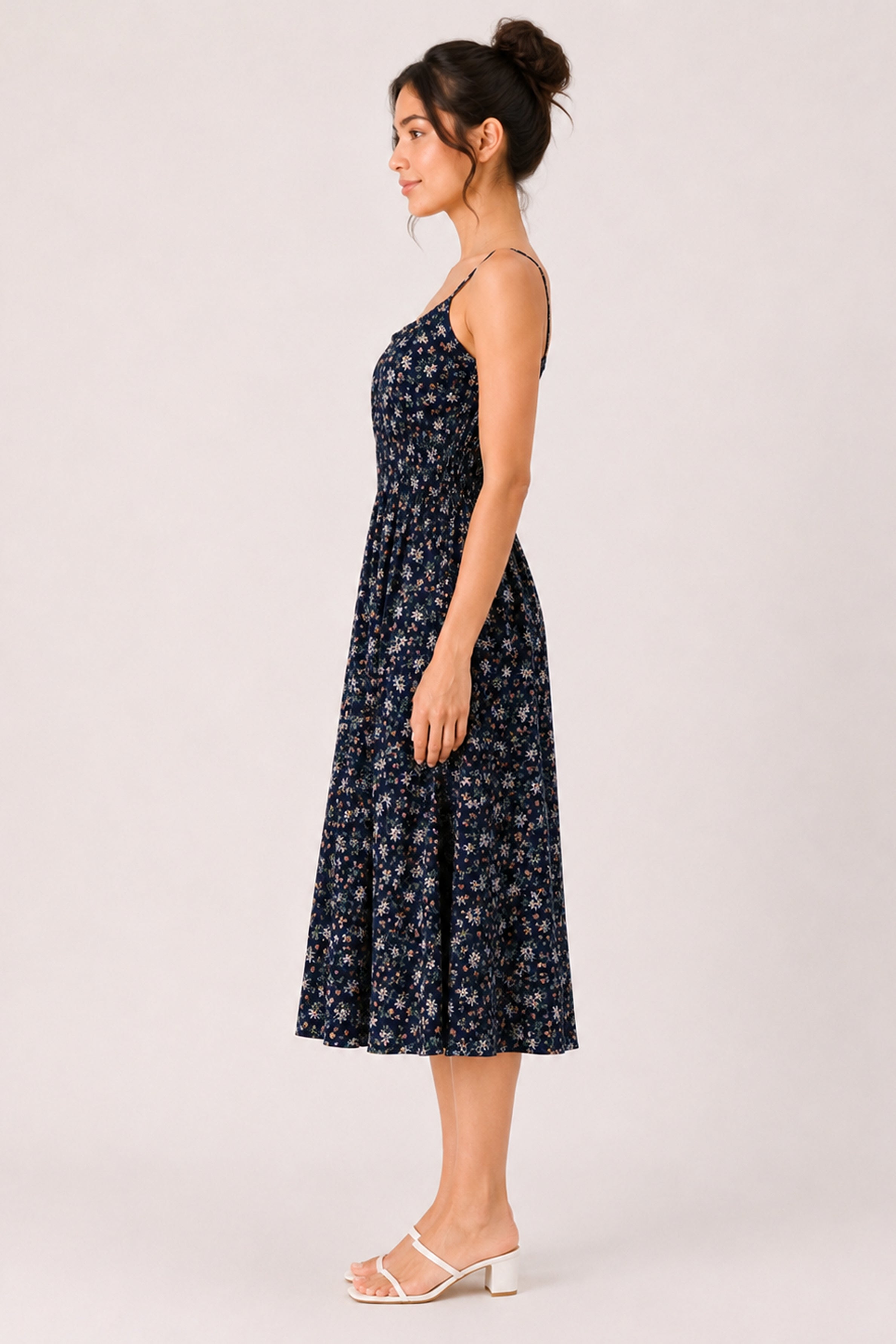 MODANO Long Casual Dress - Black