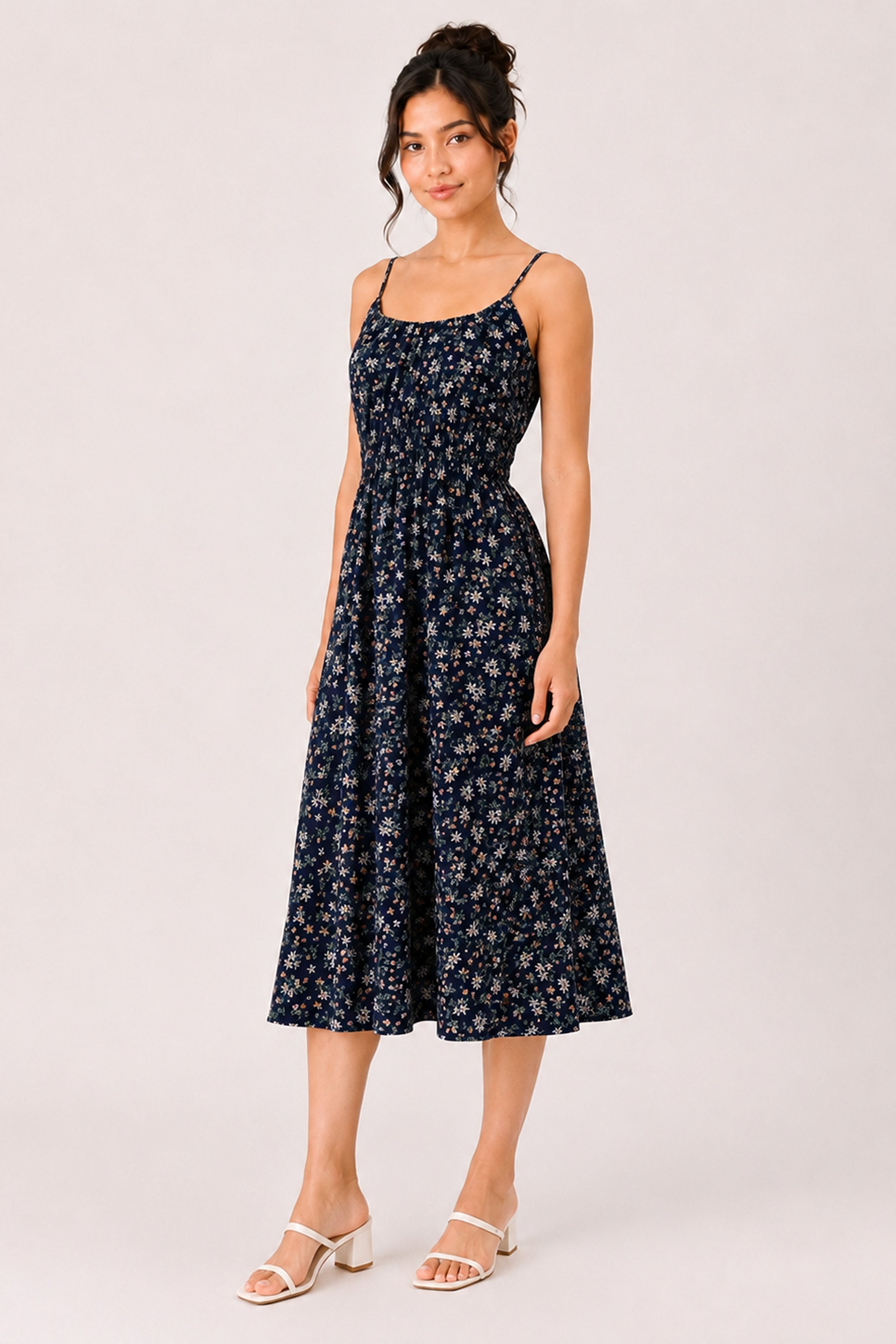 MODANO Long Casual Dress - Black