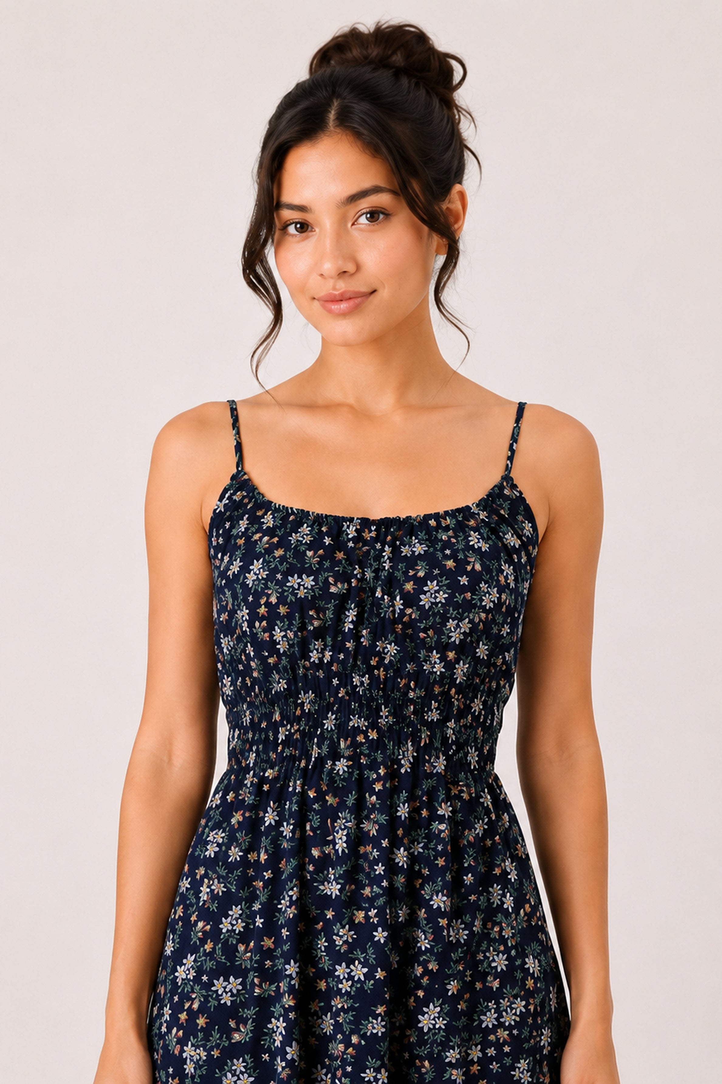 MODANO Long Casual Dress - Black