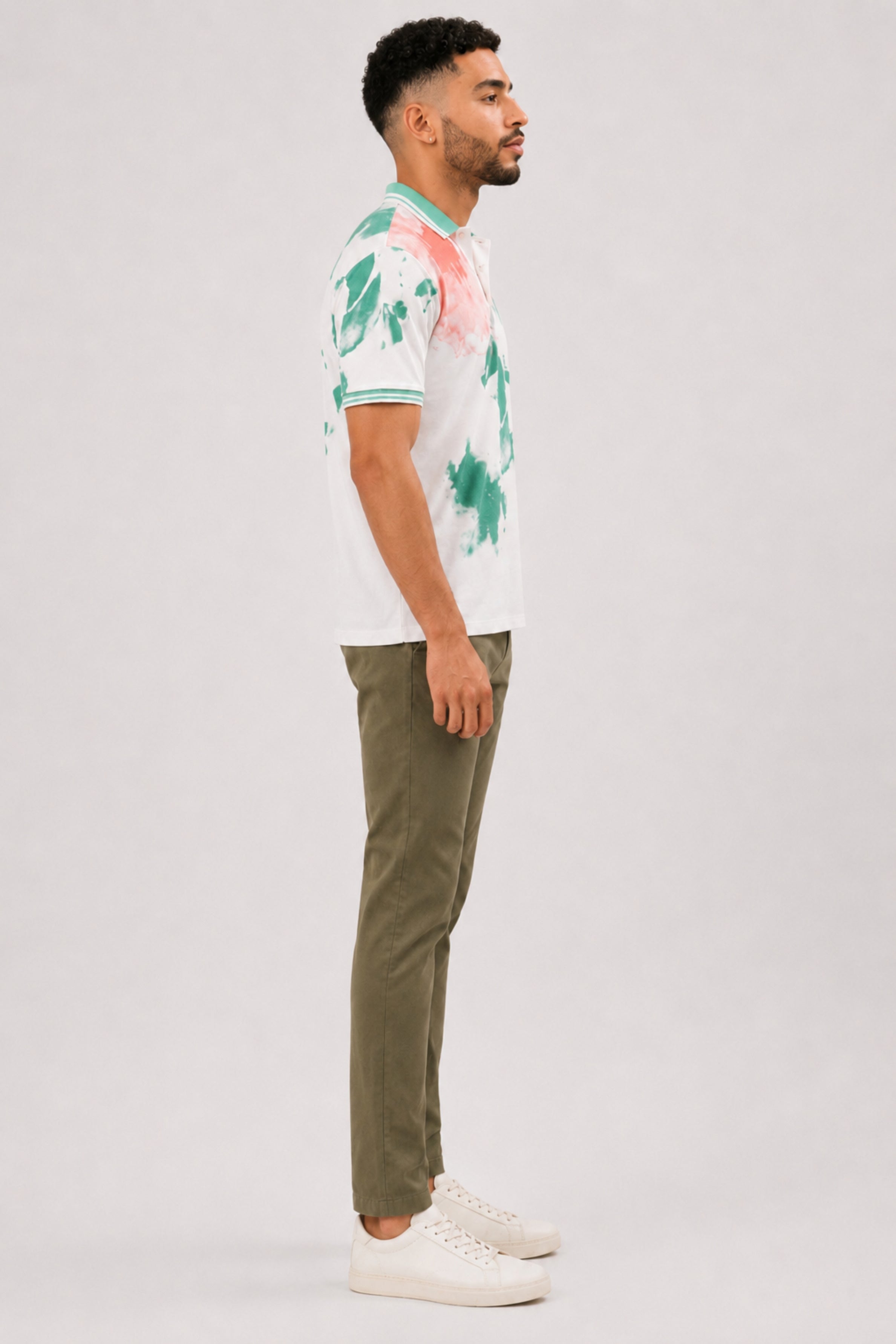 KINGS STREET Men’s POLO Tees - Off Whith
