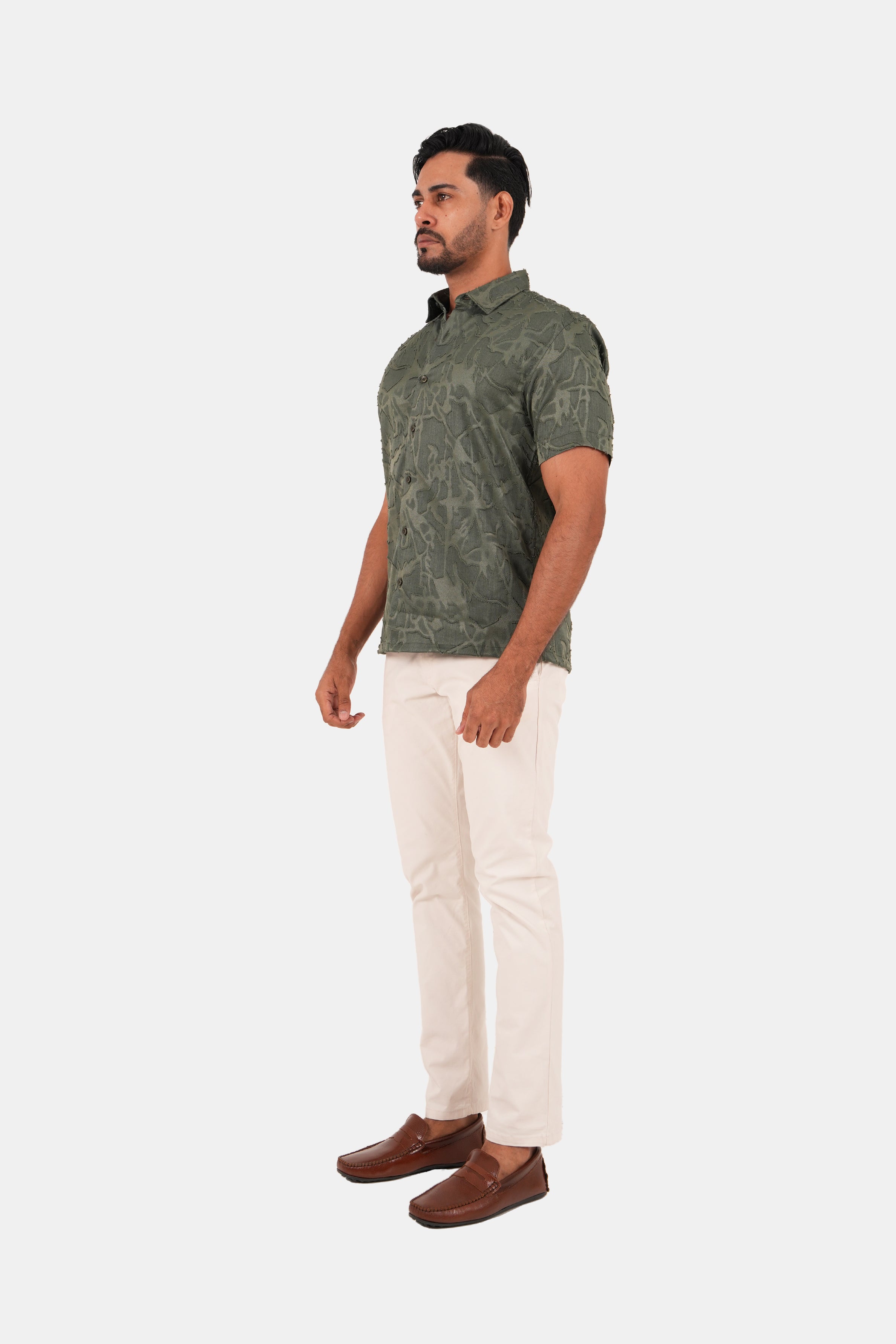 Kingstreet Modern Muse Men's Casual Linen Shirt