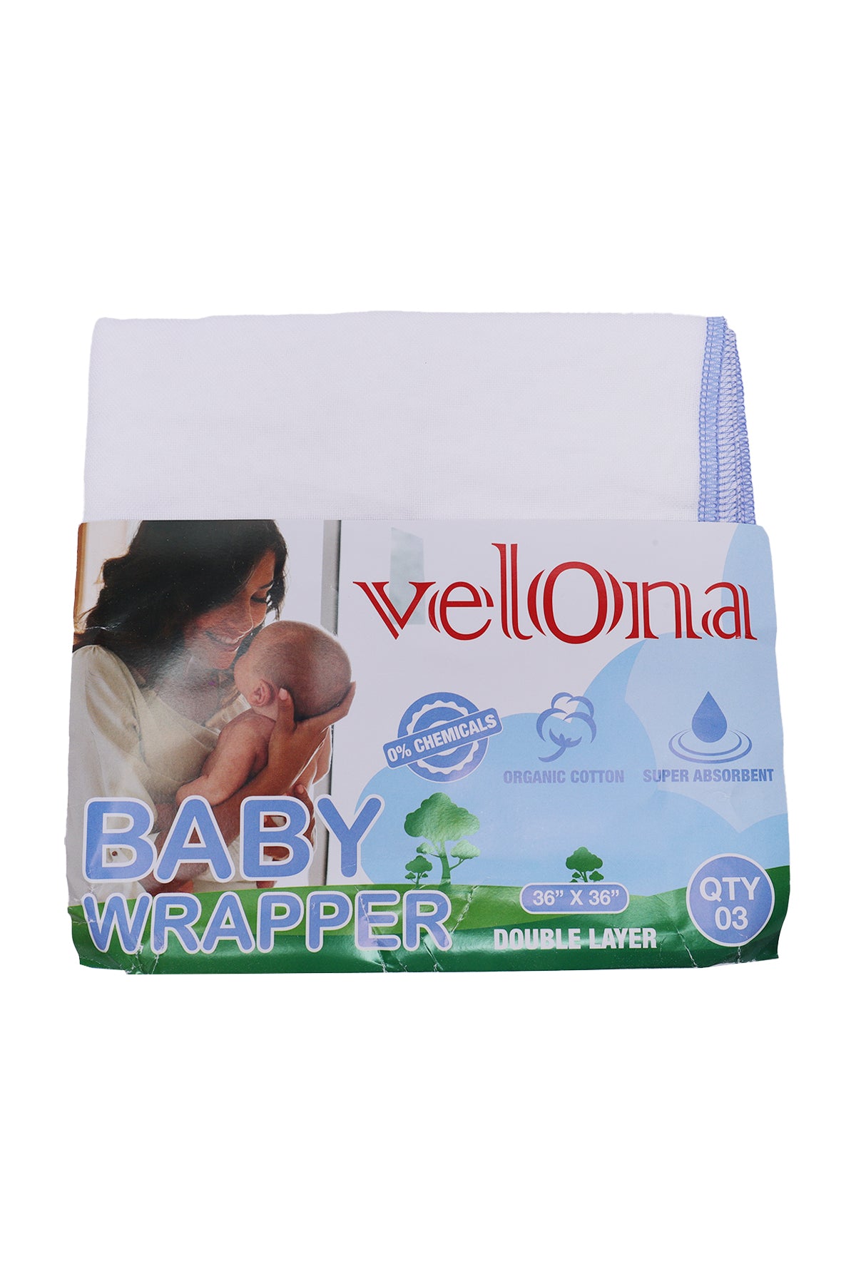 Velona Double Layer Baby Wrapper (3 Pcs)