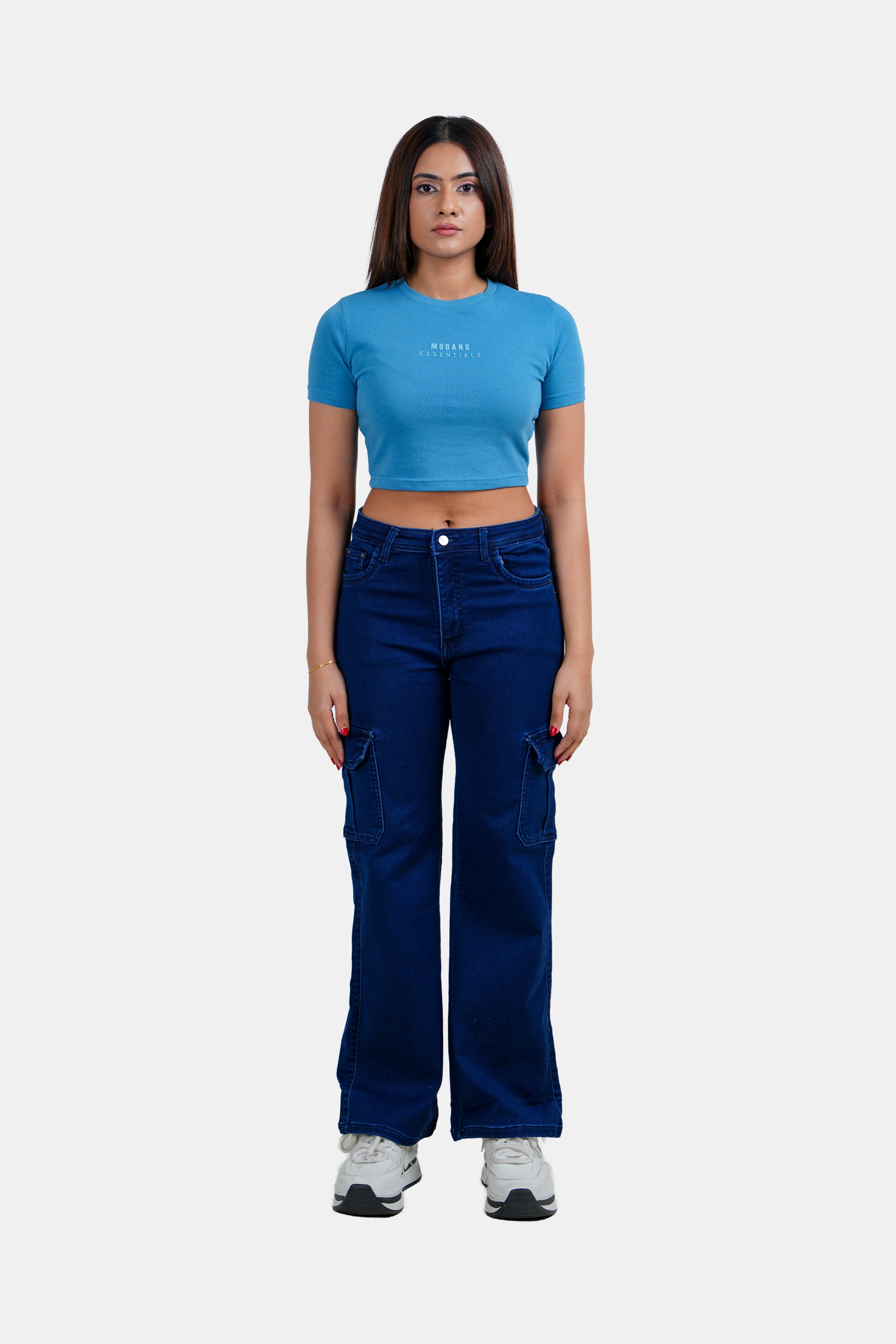 Modano Women's Crop Top - Casual Wear