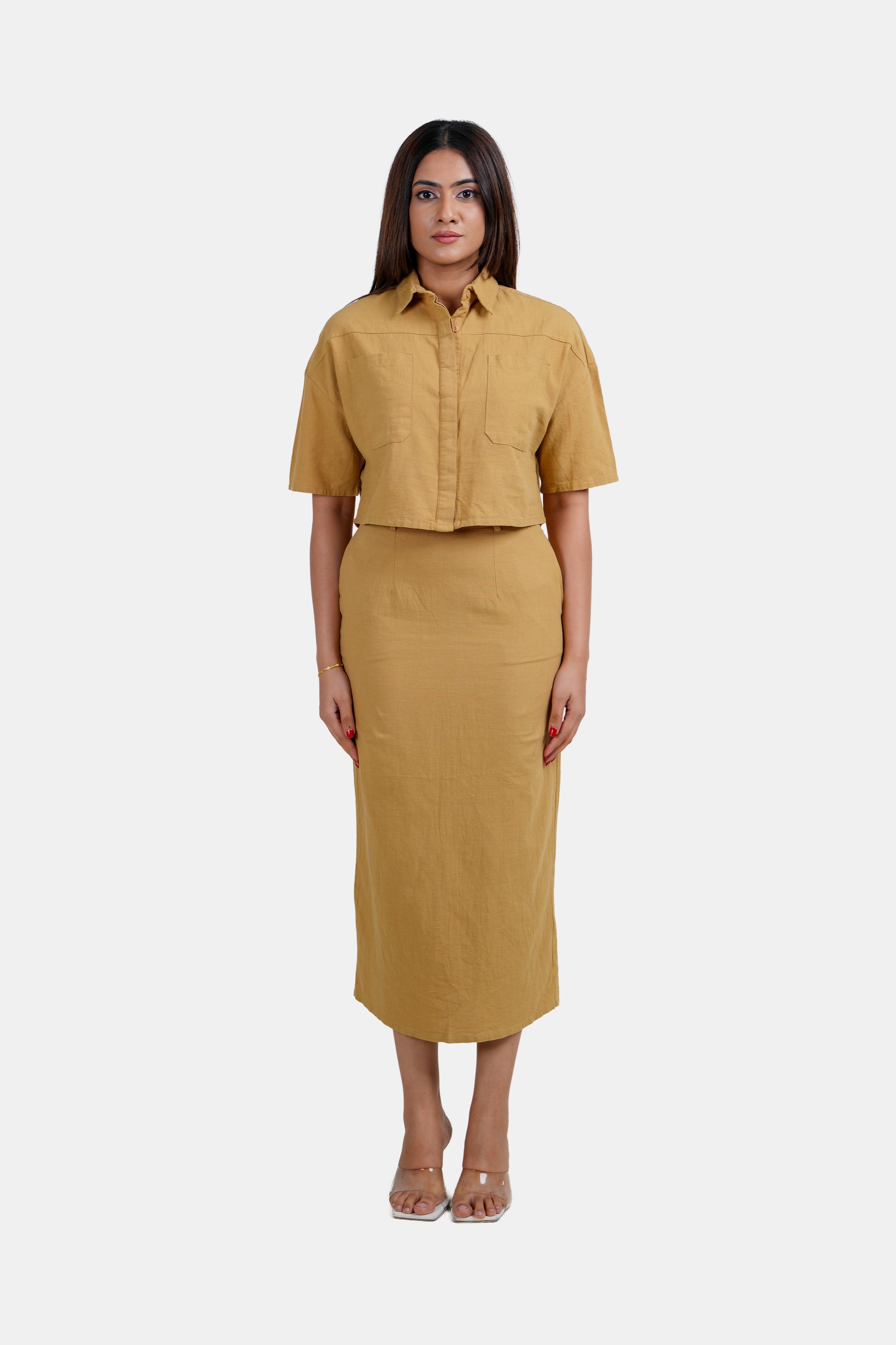Modano Women's Midi Skirt - Casual Wear
