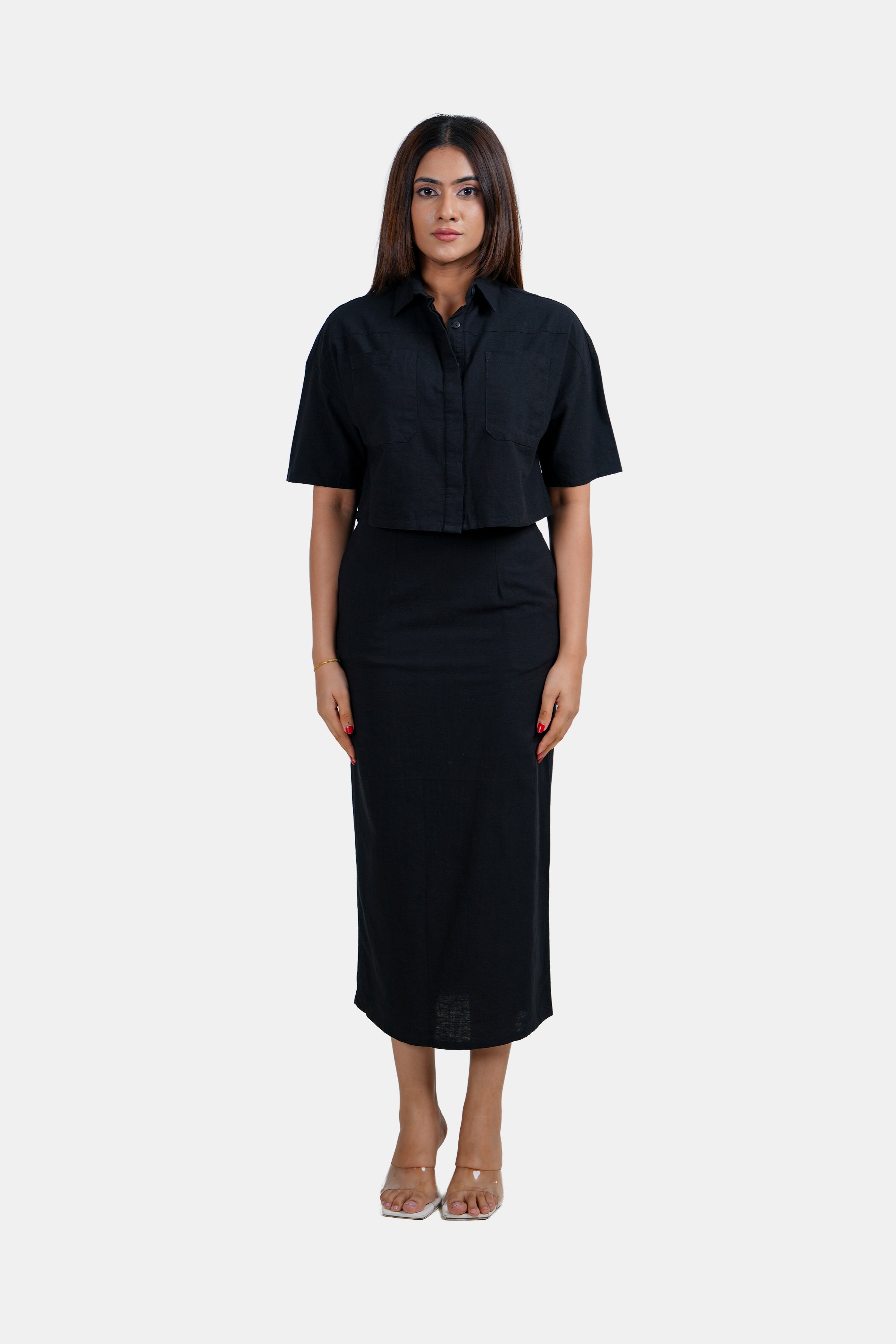 Modano Women's Midi Skirt - Casual Wear
