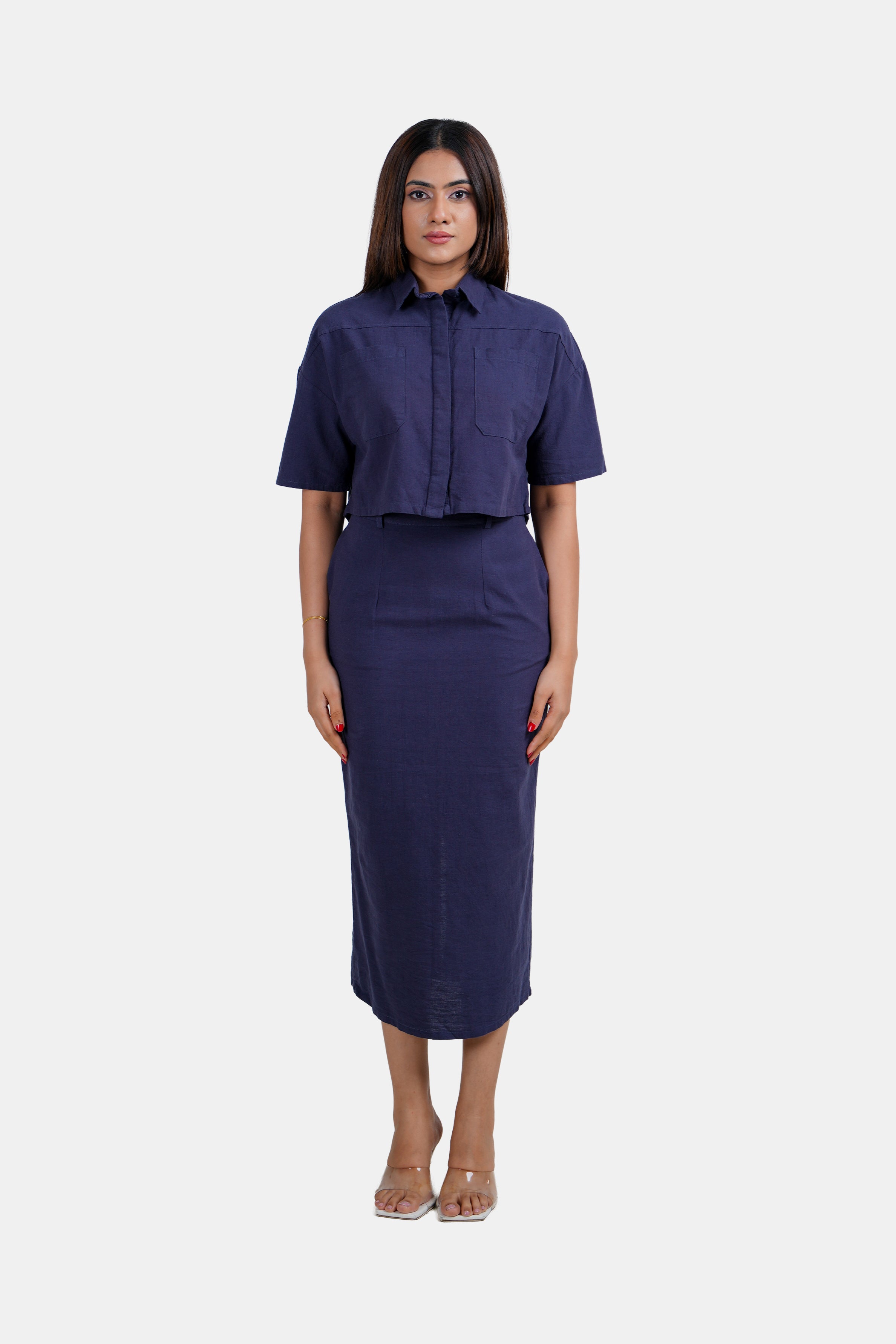 Modano Women's Midi Skirt - Casual Wear