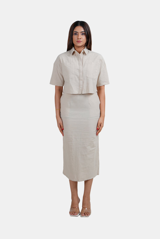 Modano Women's Midi Skirt - Casual Wear