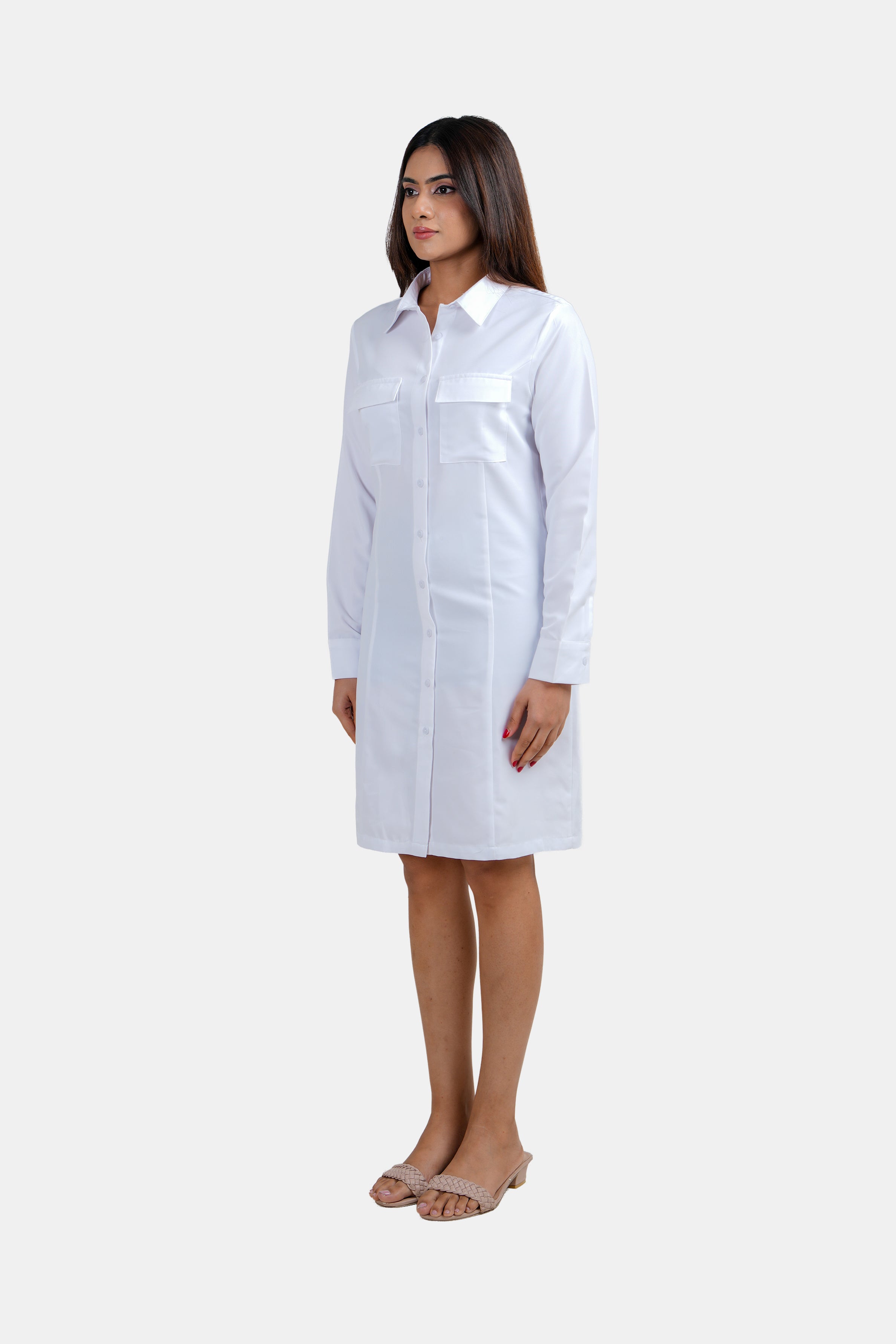 Modano Women's Shirt Dress - Casual Wear