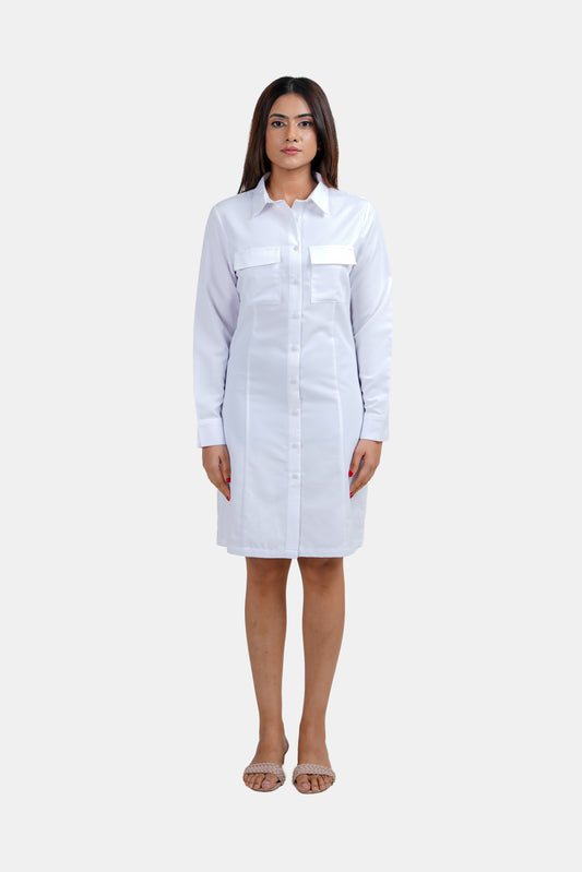 Modano Women's Shirt Dress - Casual Wear