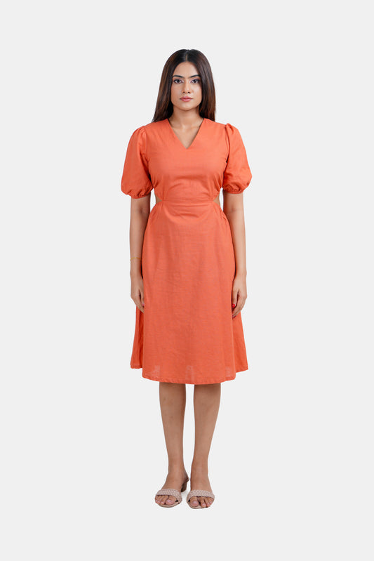 Modano Women's Midi Dress - Casual Wear