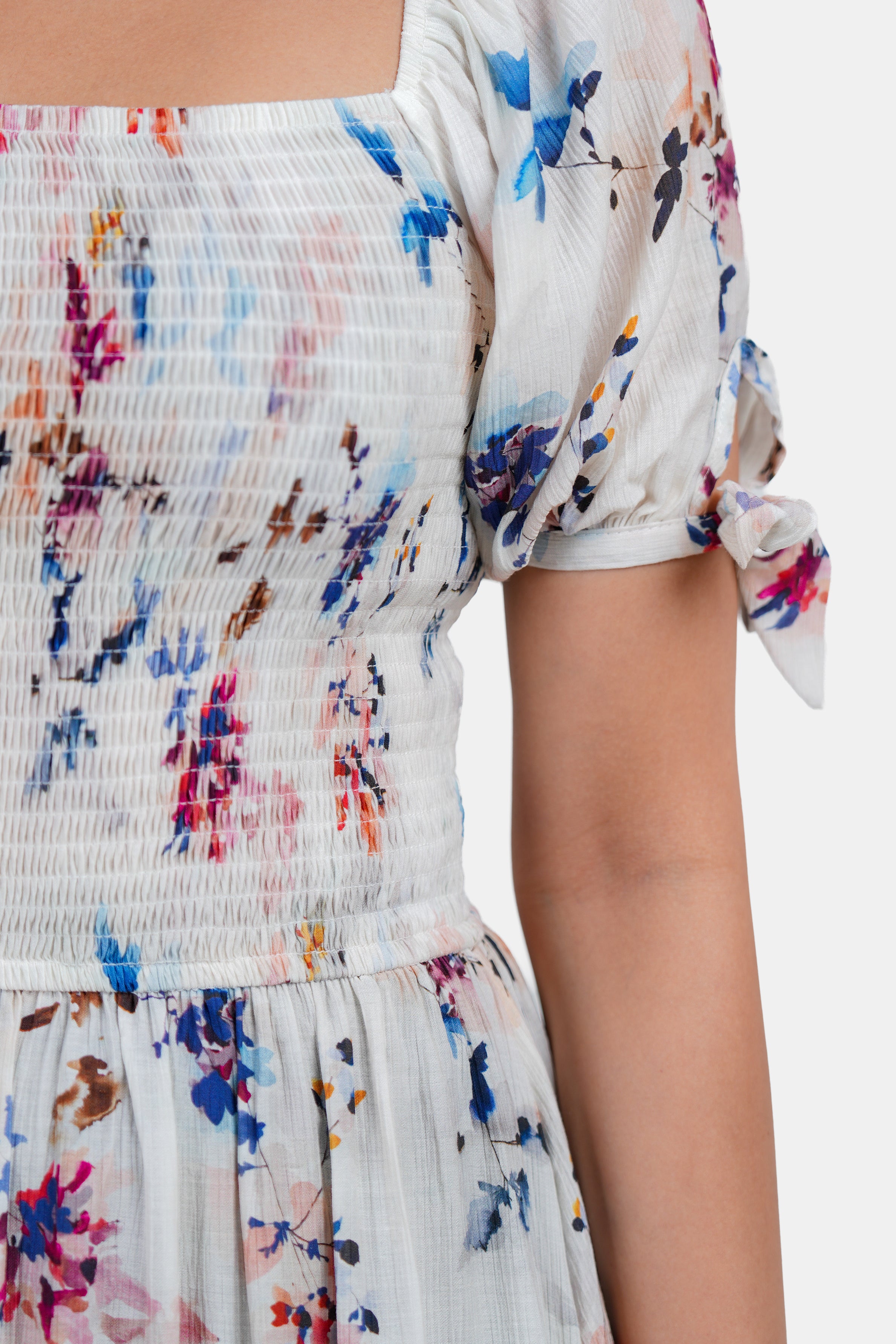 Modano Women's Floral Dress - Casual Wear