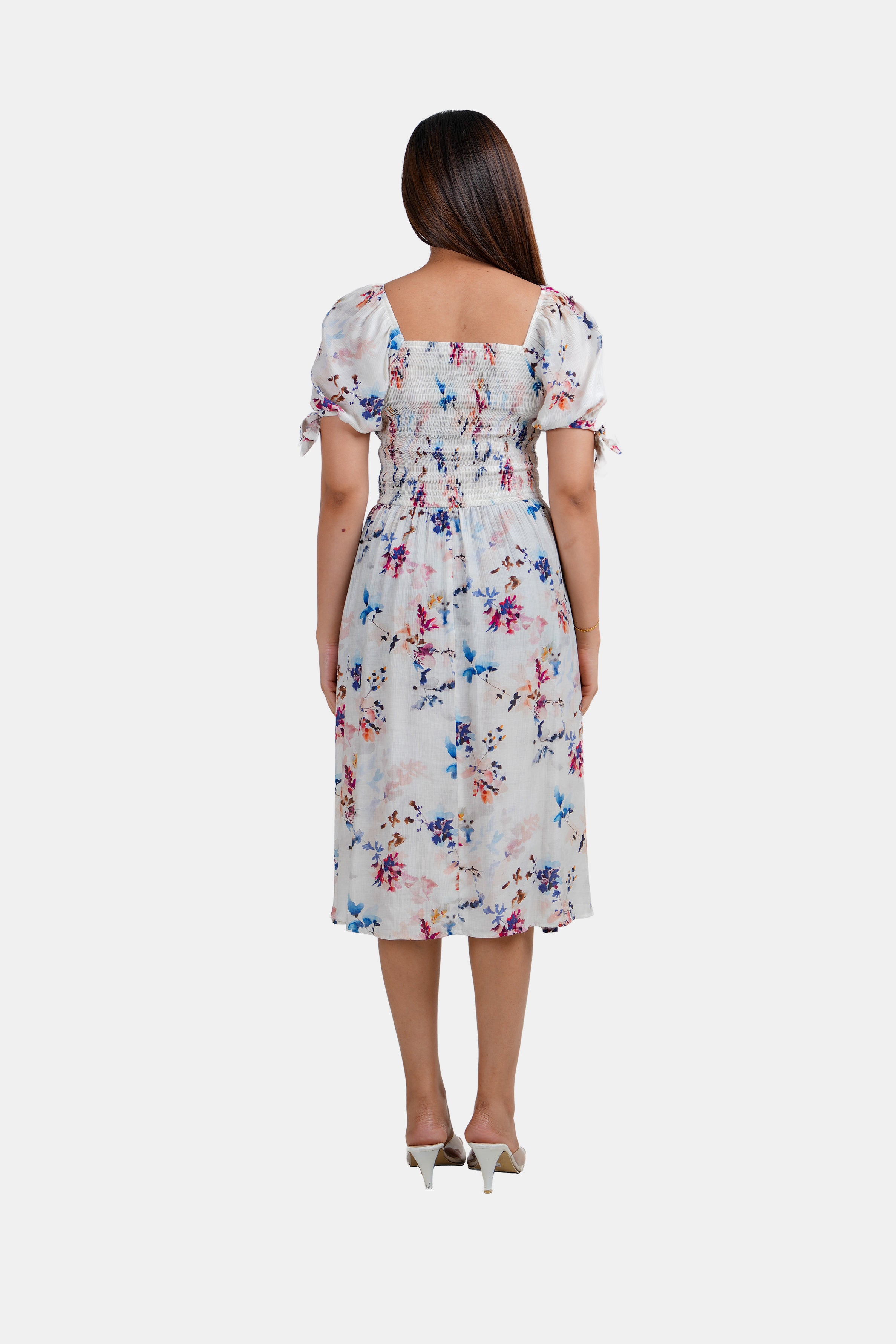 Modano Women's Floral Dress - Casual Wear