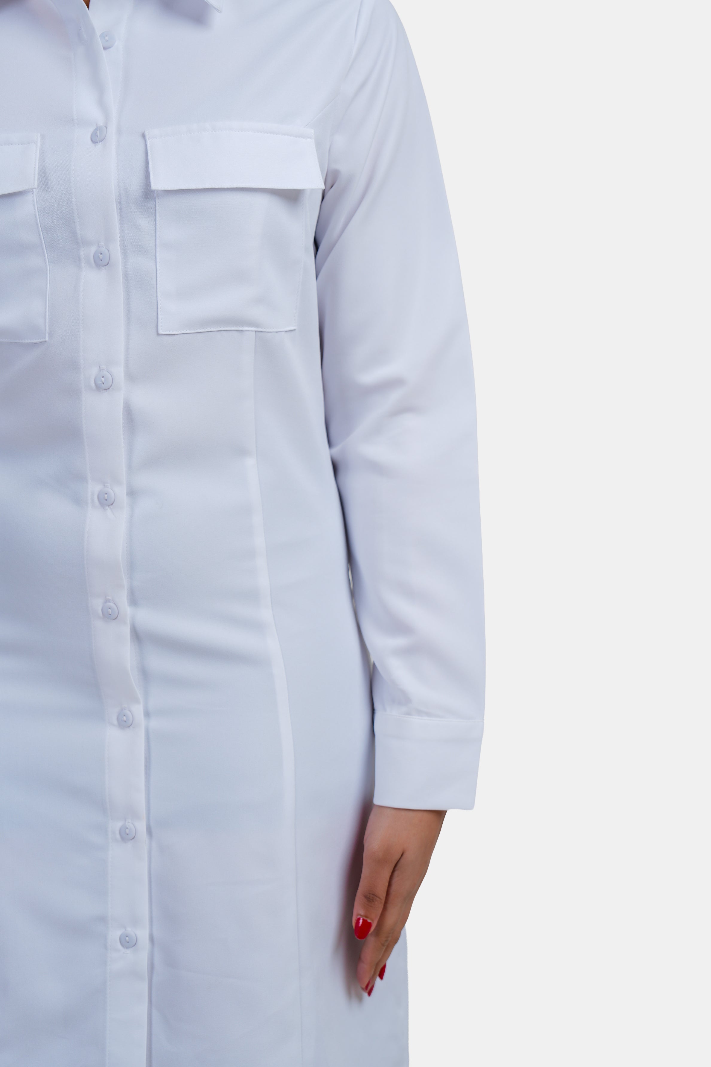 Modano Women's Shirt Dress - Casual Wear