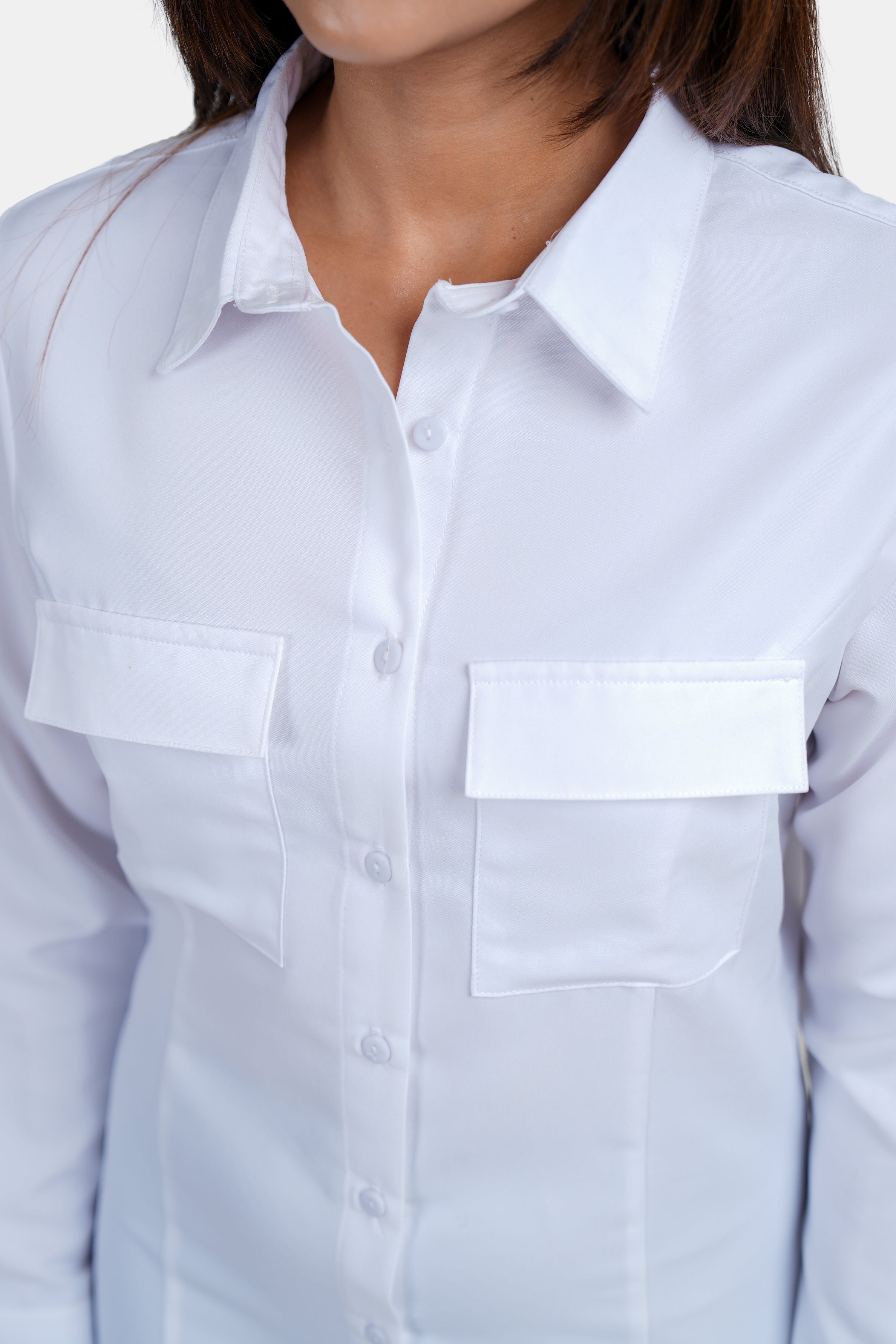 Modano Women's Shirt Dress - Casual Wear