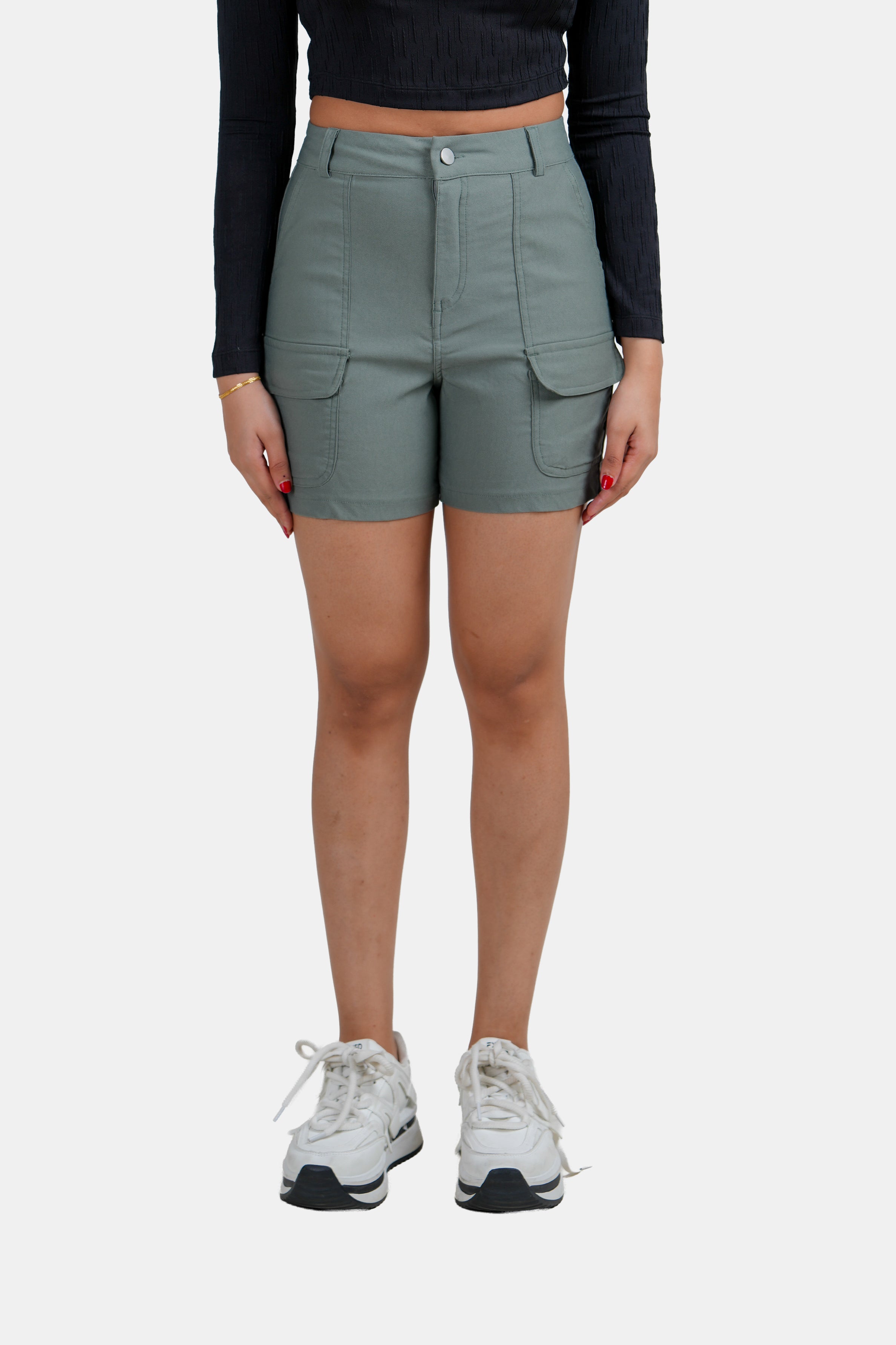 Modano Women's Mini Cargo Short - Casual Wear