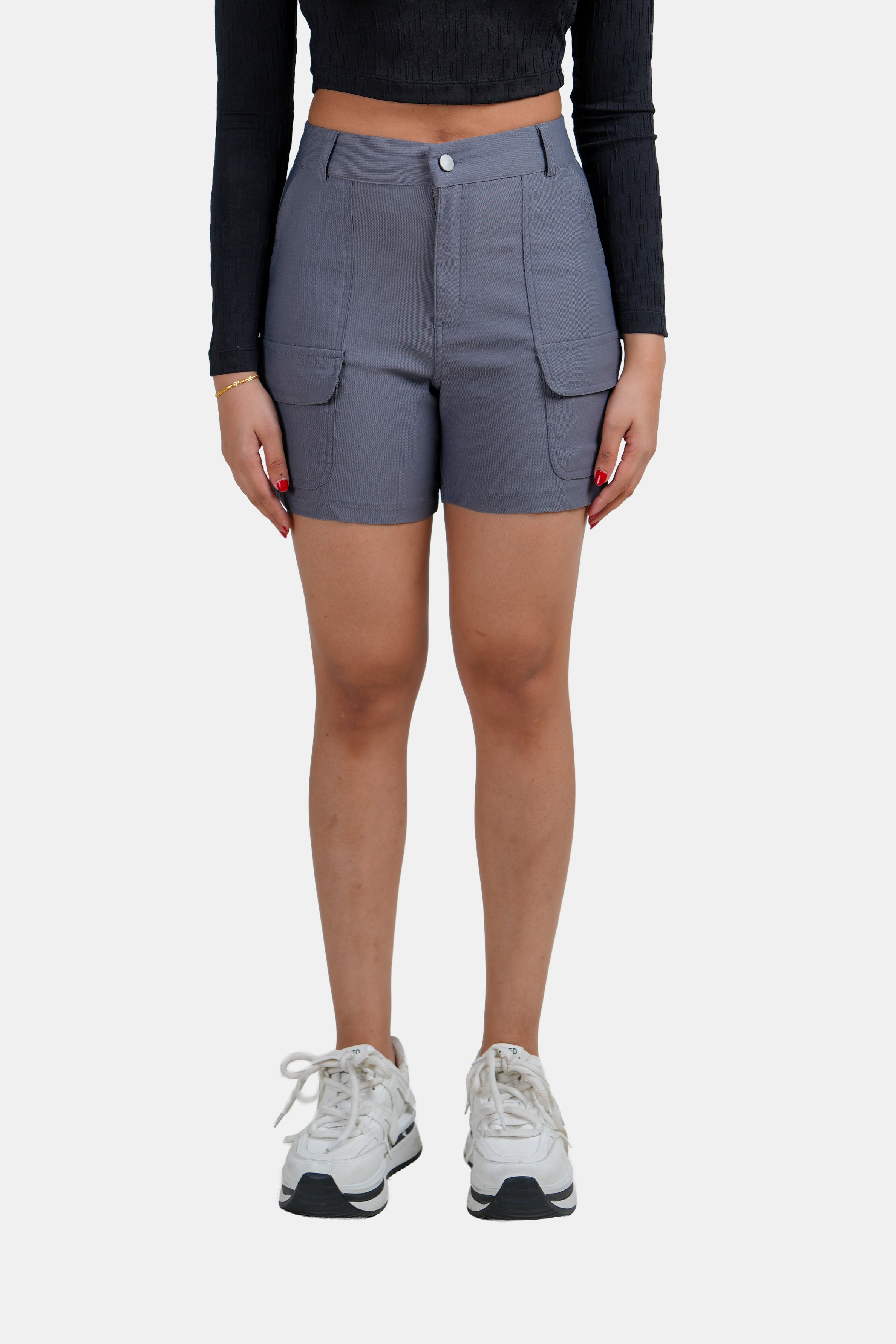 Modano Women's Mini Cargo Short - Casual Wear