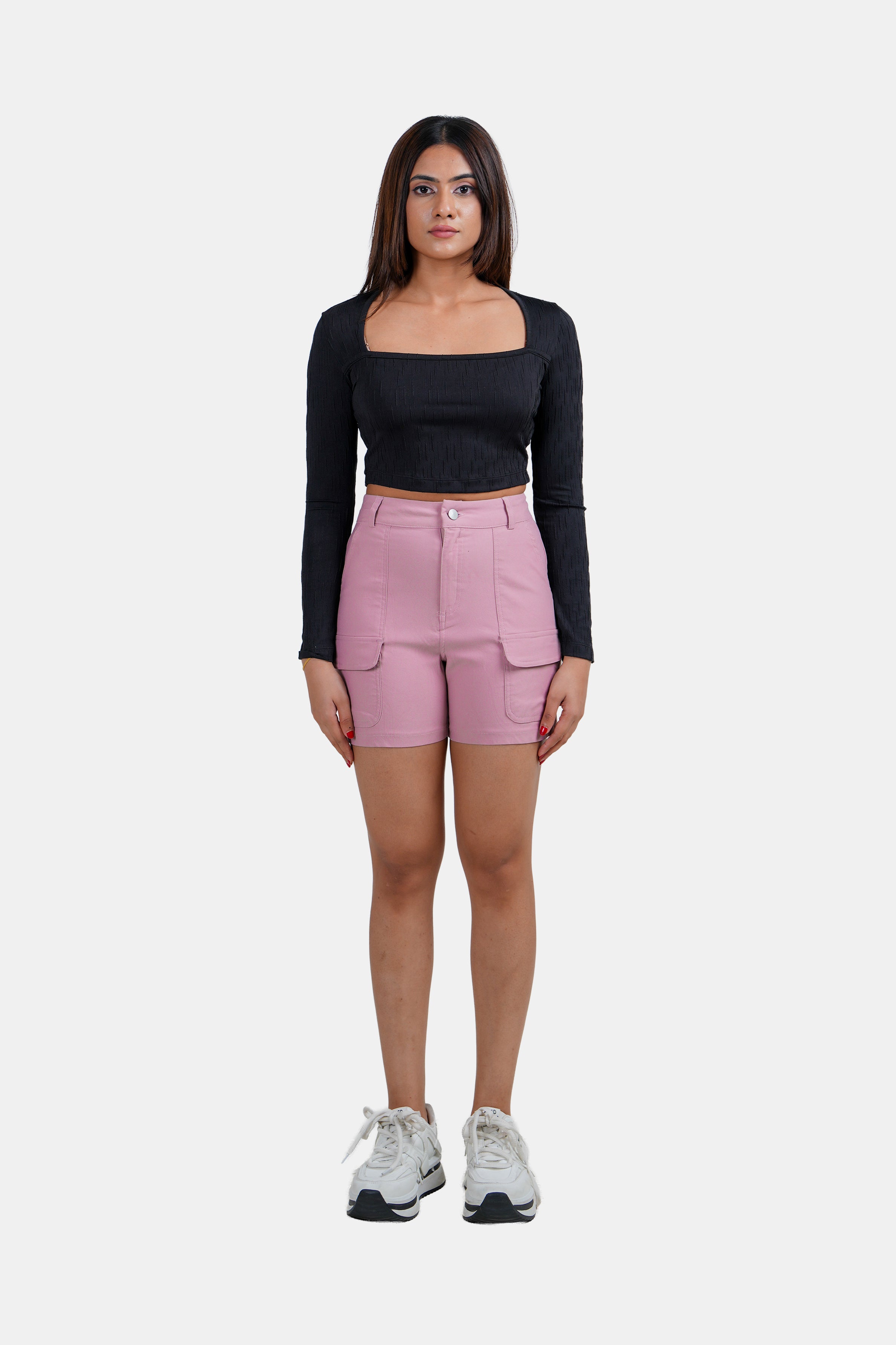 Modano Women's Mini Cargo Short - Casual Wear