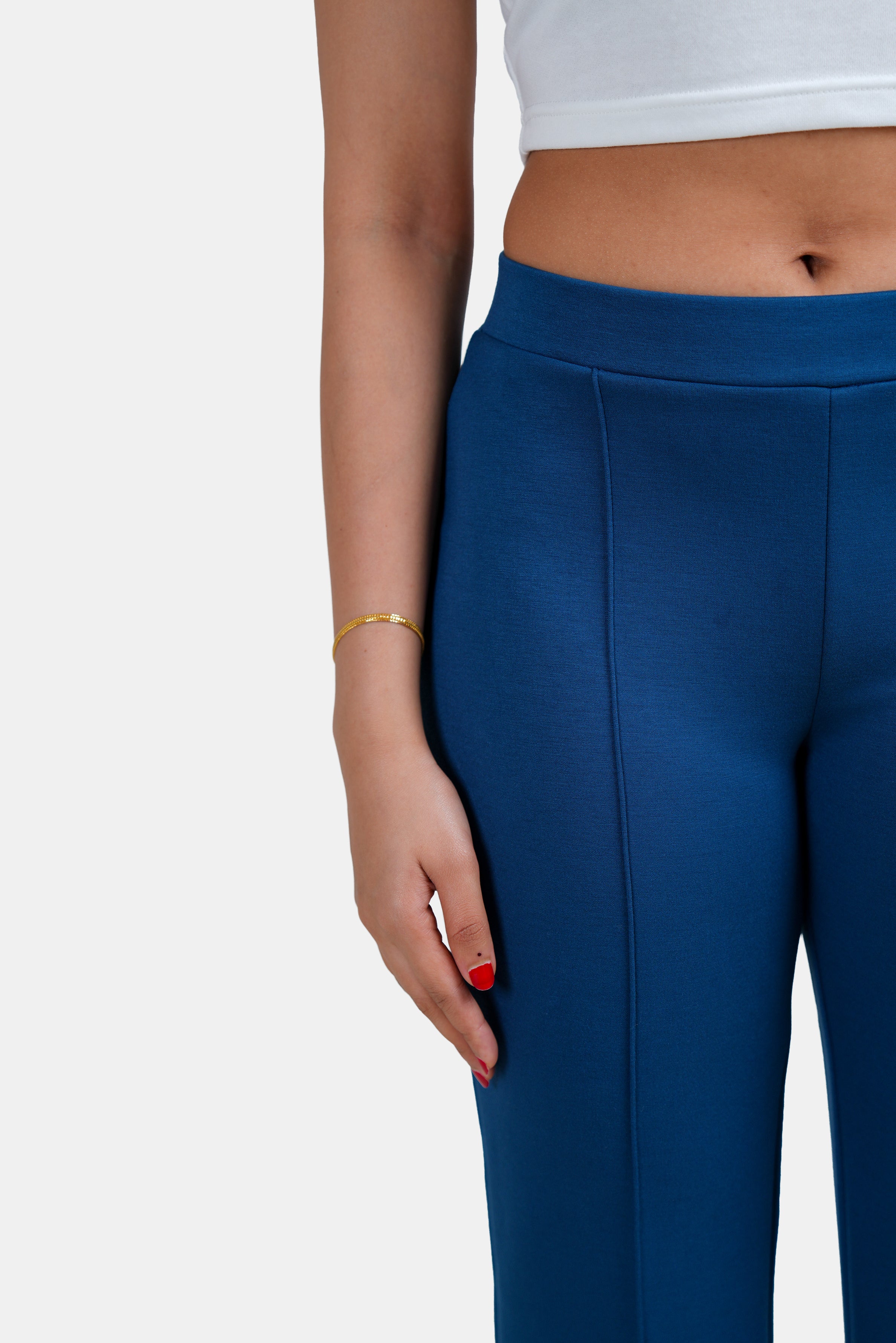Modano Women's Slim Fit Pant - Casual Wear