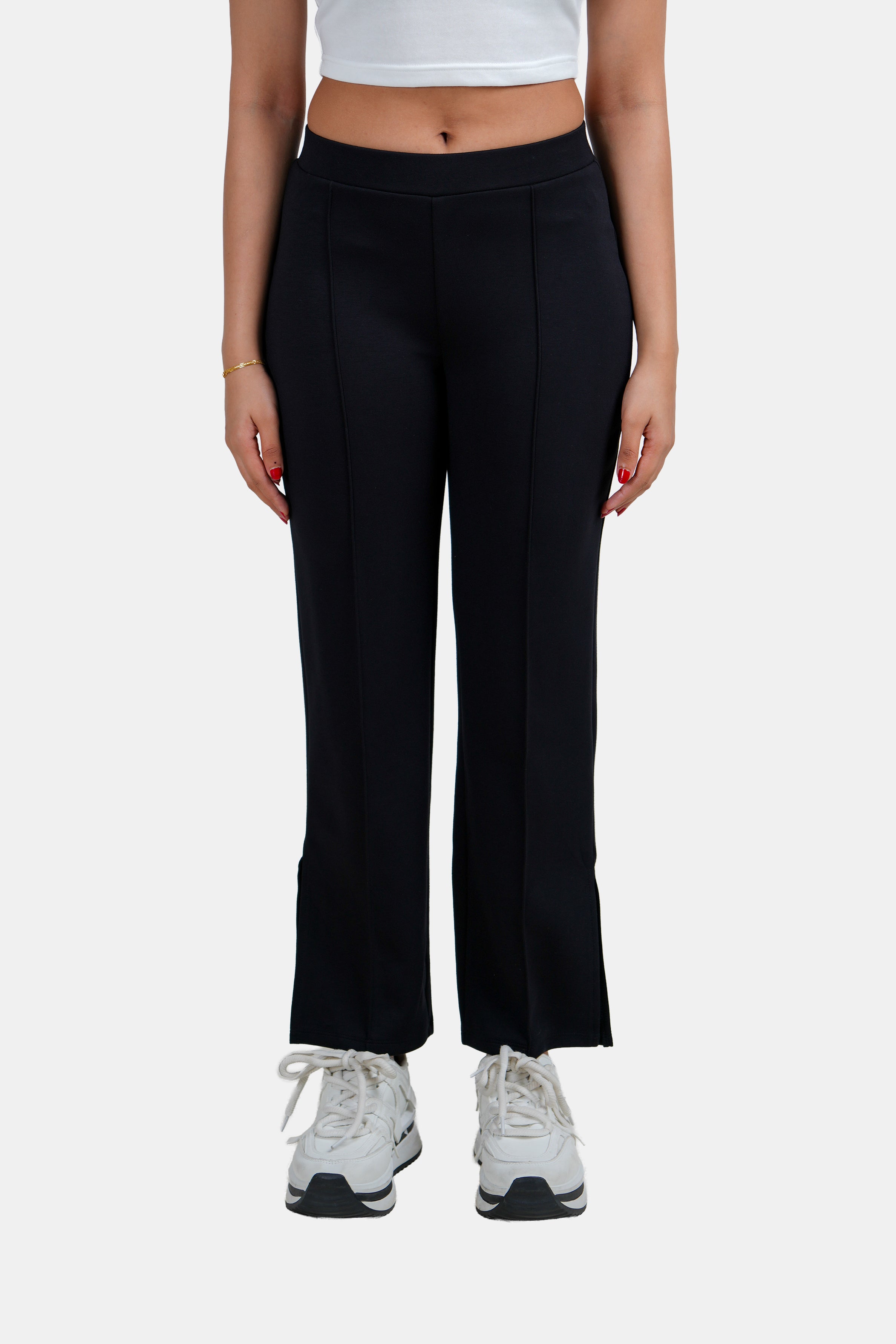Modano Women's Slim Fit Pant - Casual Wear
