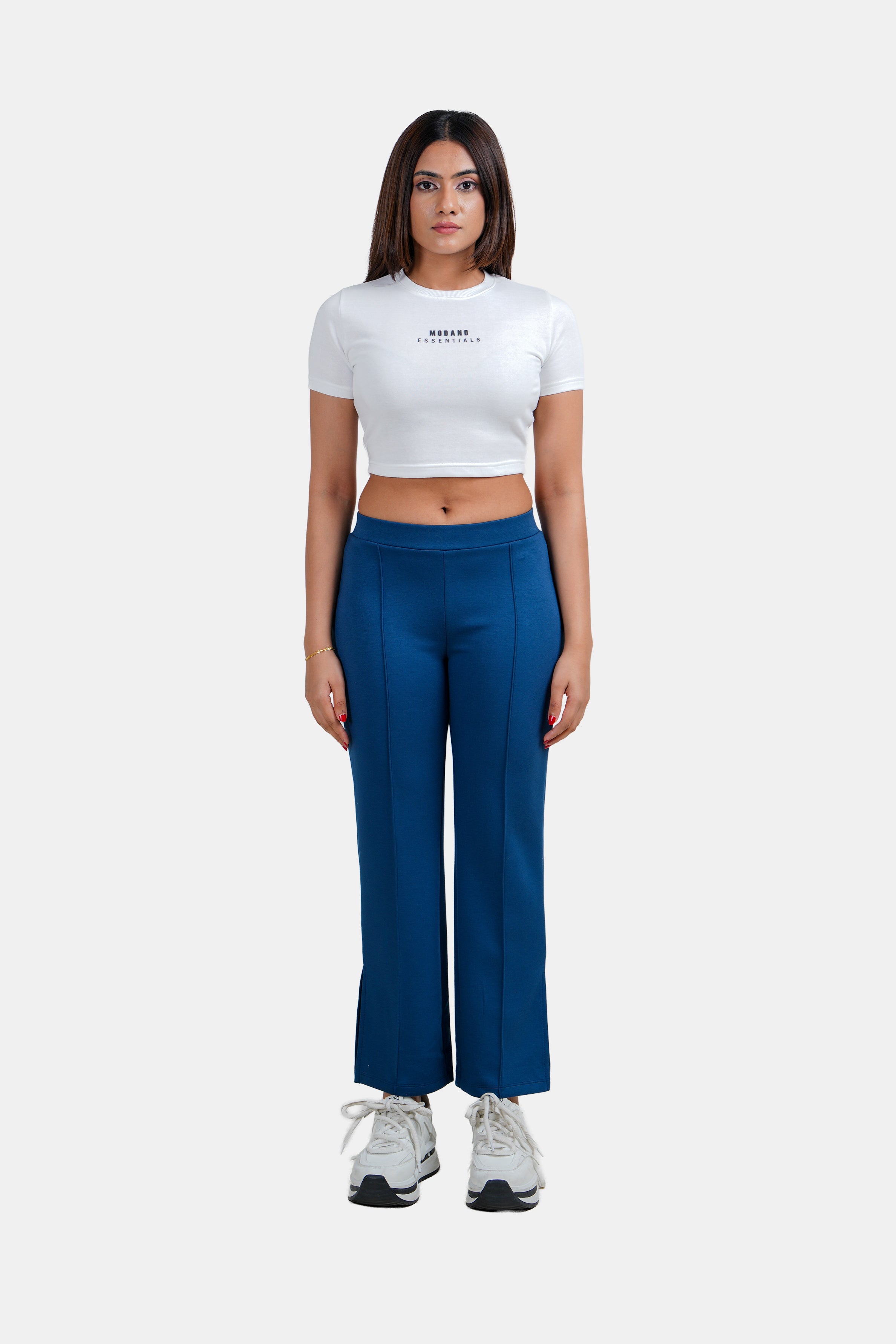 Modano Women's Slim Fit Pant - Casual Wear