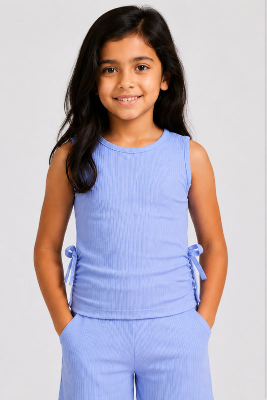 LITTLE MODANO Kids' Purple Top