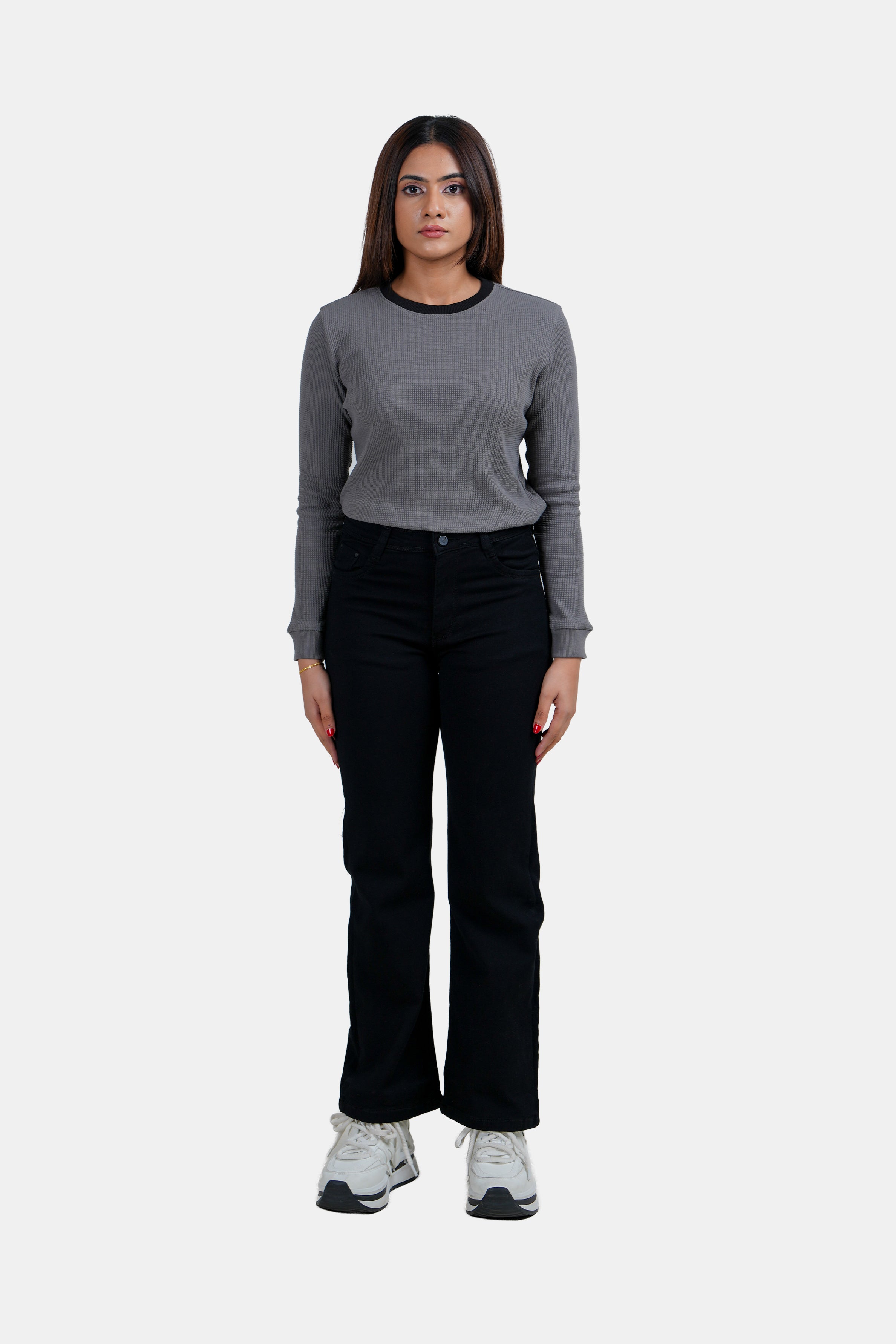 Modano Women's Denim Pant - Casual Wear