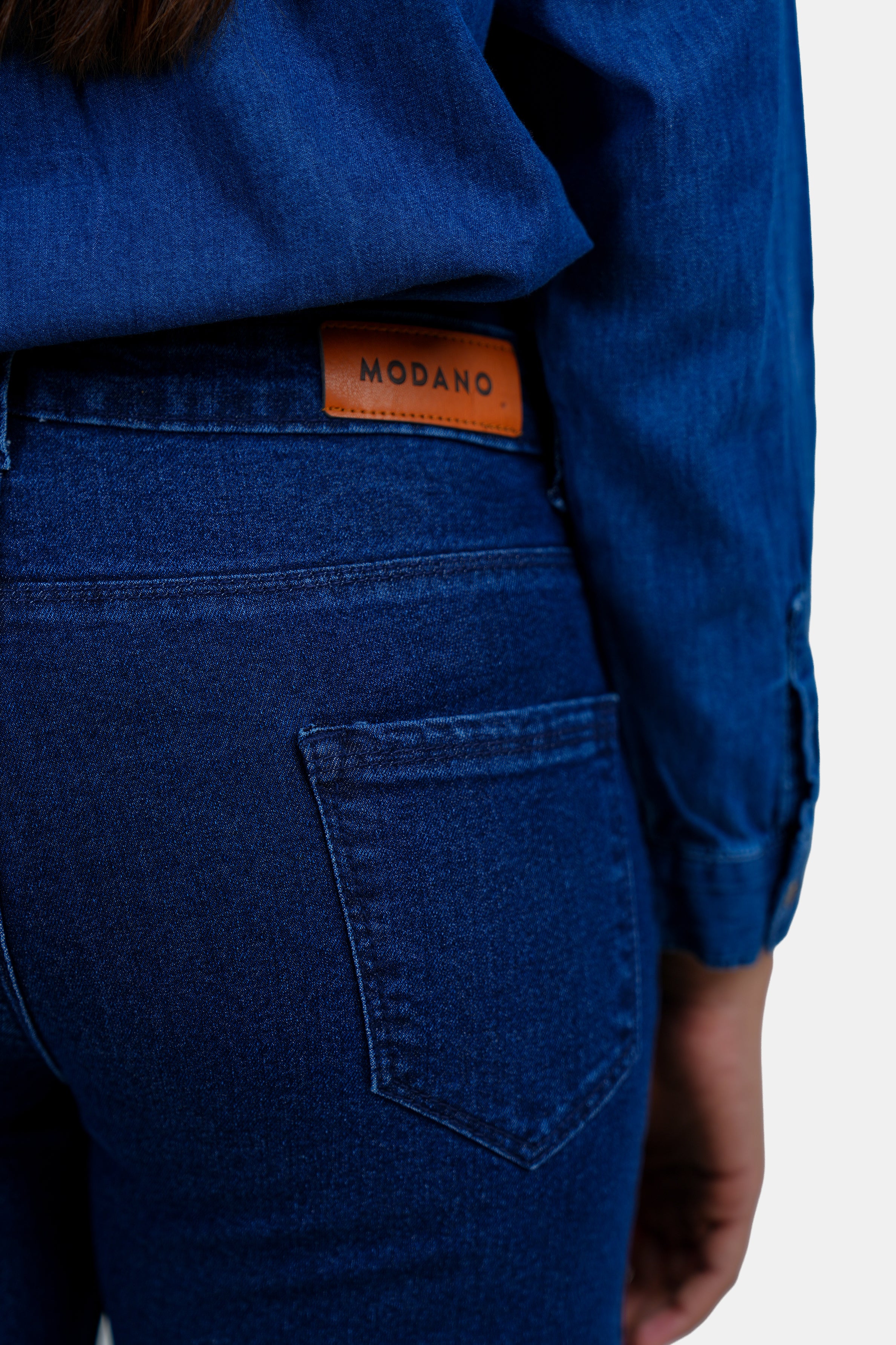 Modano Women's Denim Pant - Casual Wear