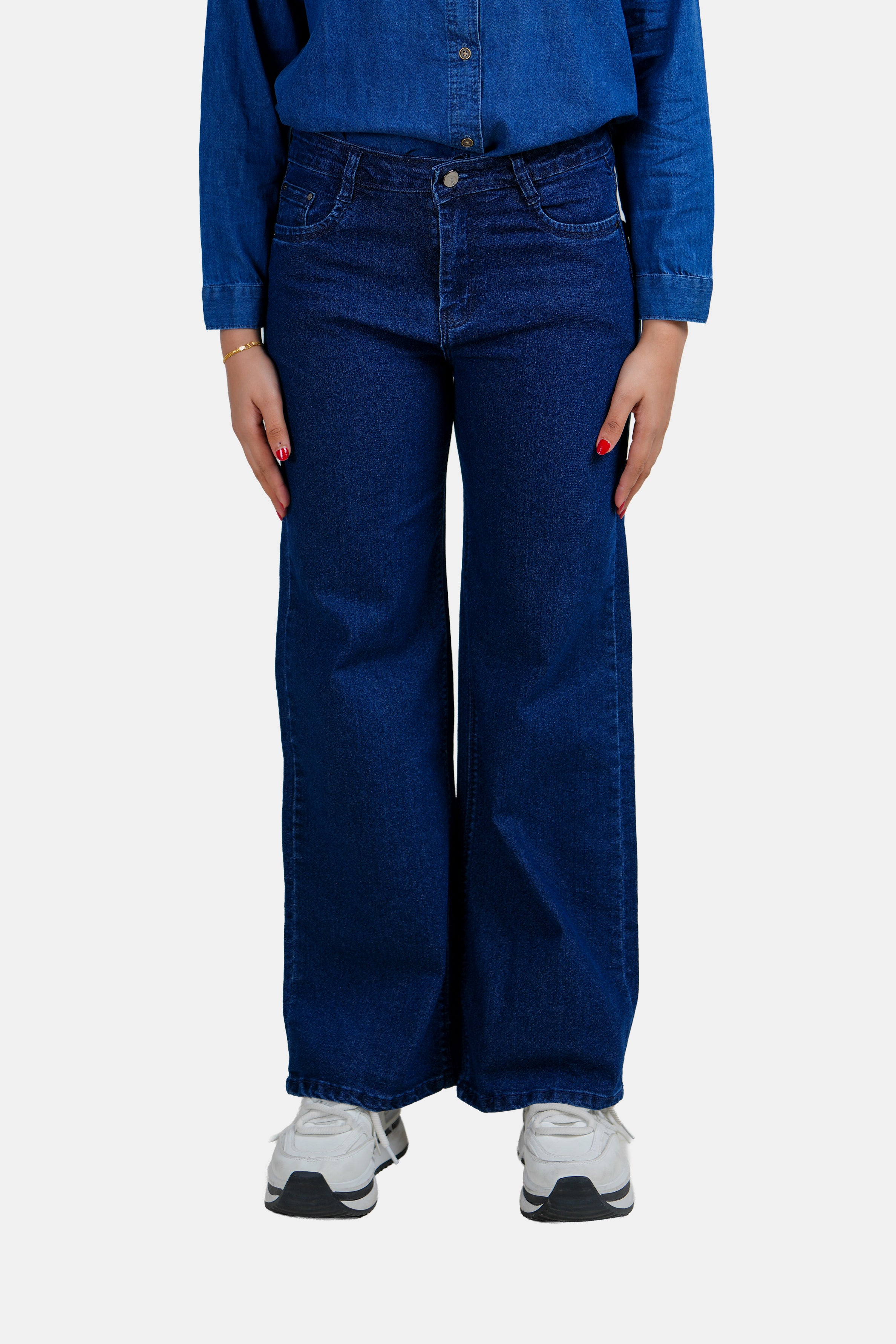 Modano Women's Denim Pant - Casual Wear