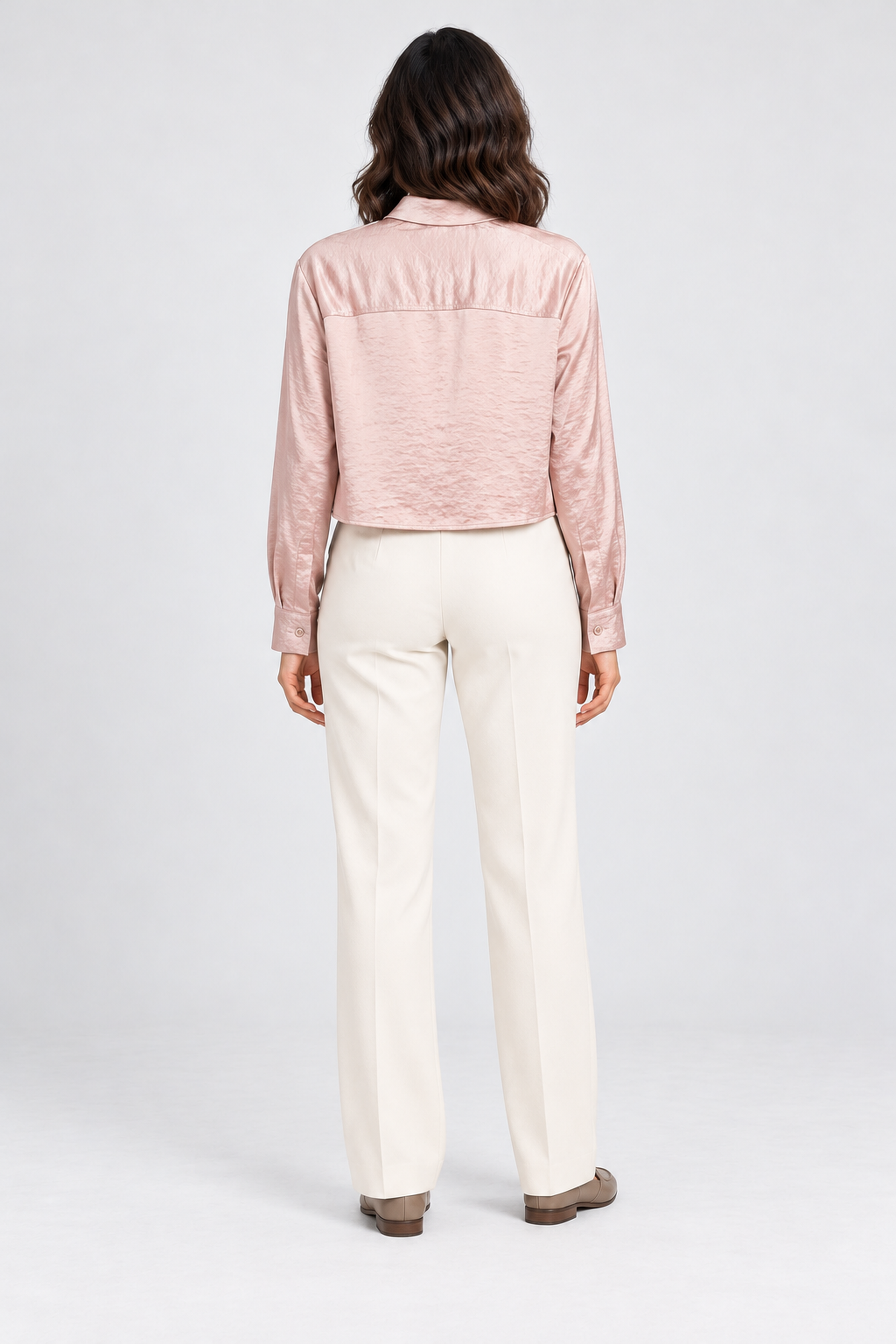 FOREVER 21 Women's Formal  Regular Blouse - Pink