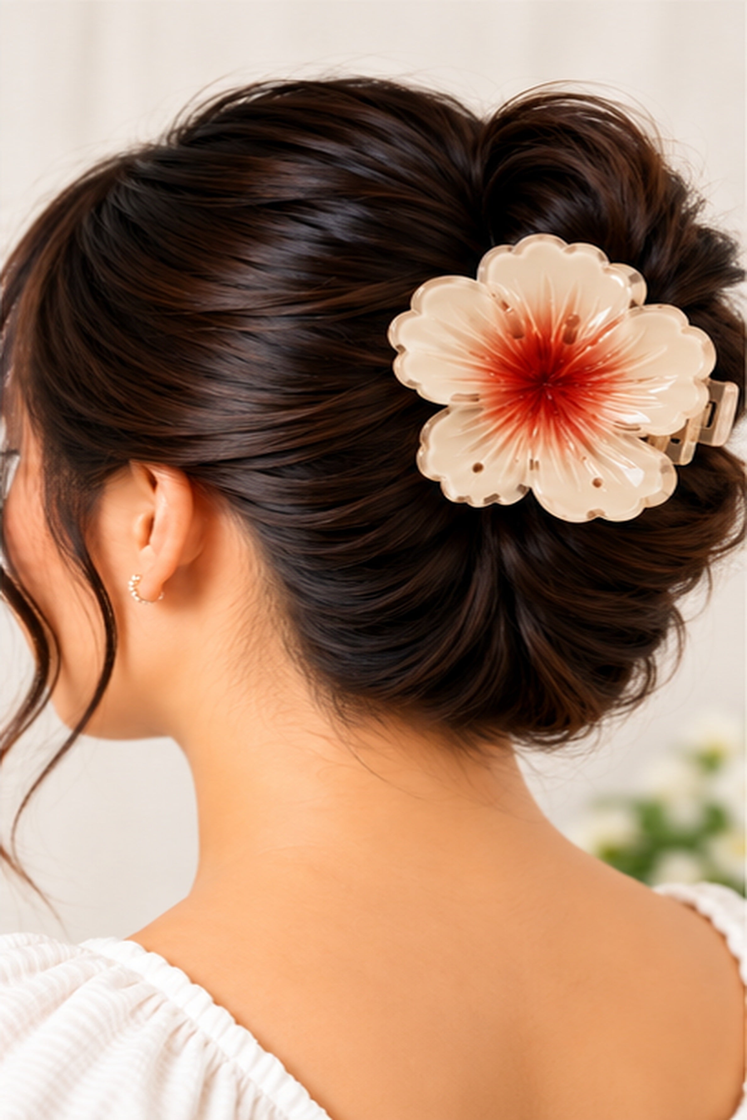 MOON Stone Women's Hair Slide - 1pcs
