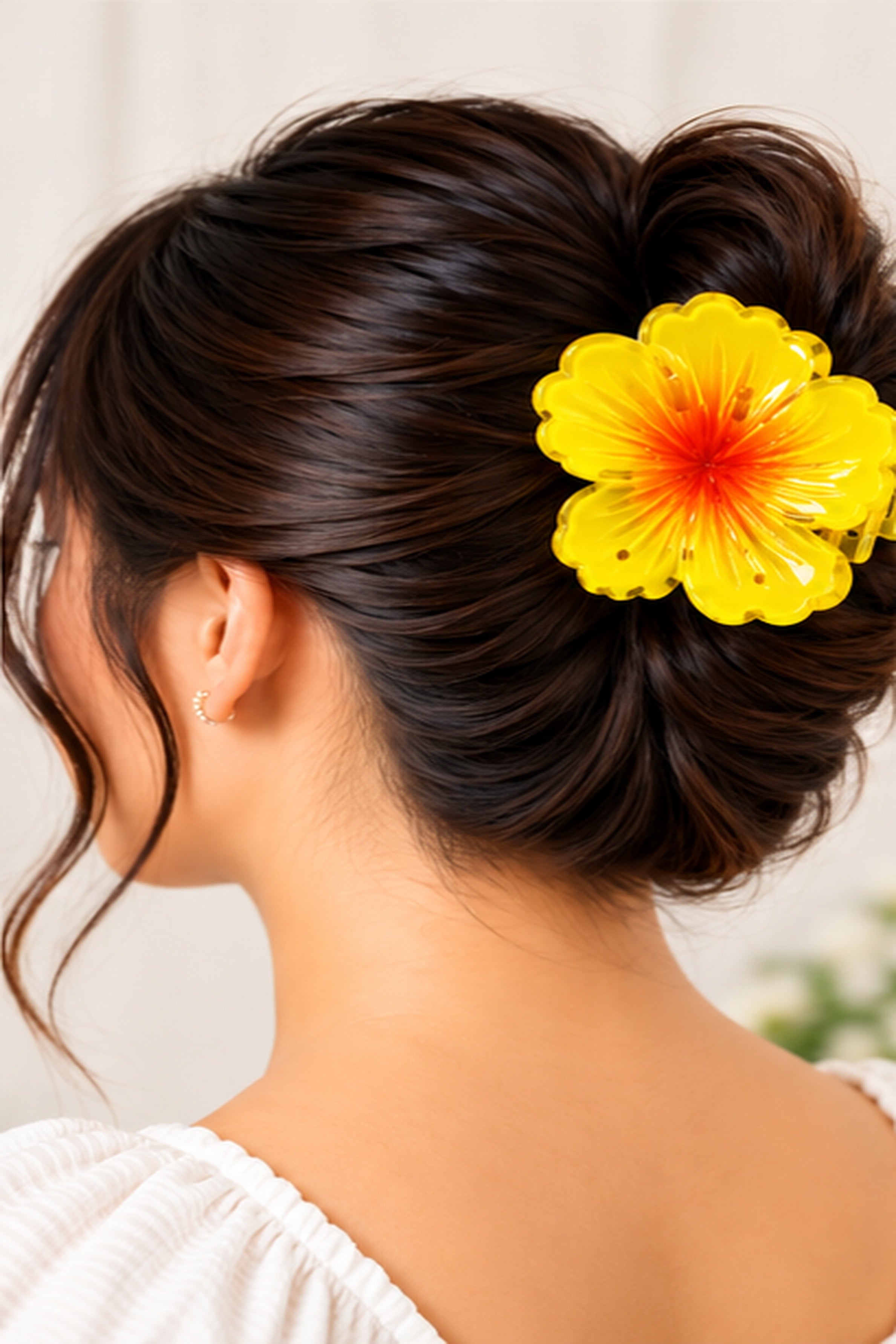 MOON Stone Women's Hair Slide - 1pcs