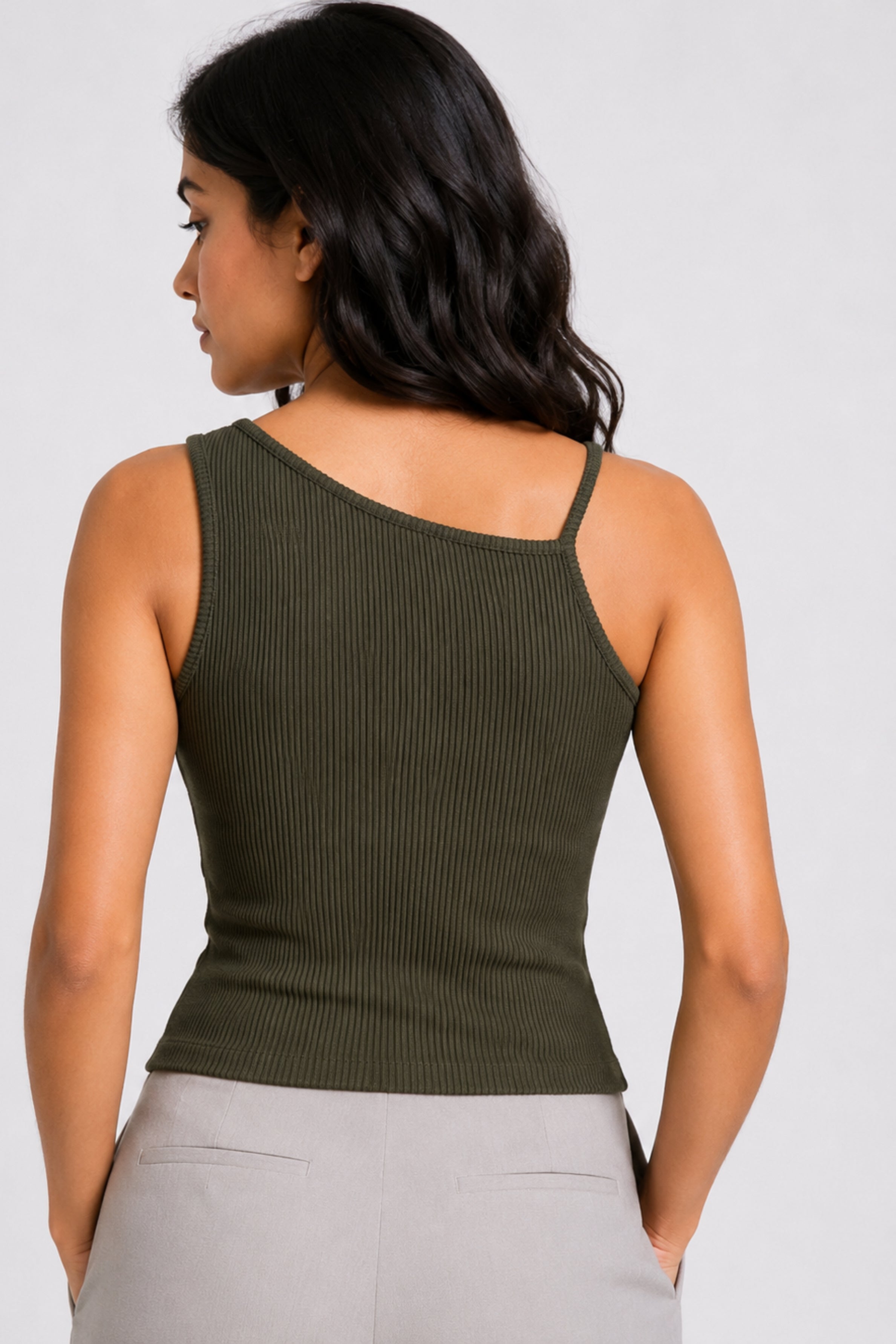 MODANO Casual Top - Army Green