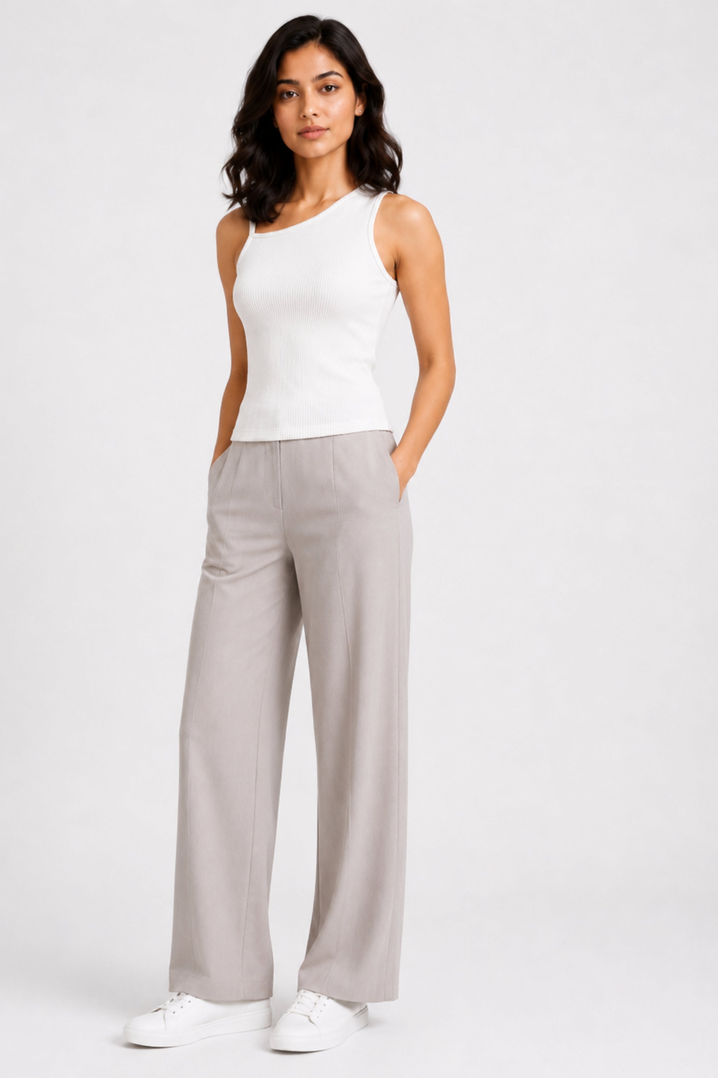 MODANO Casual Top - White