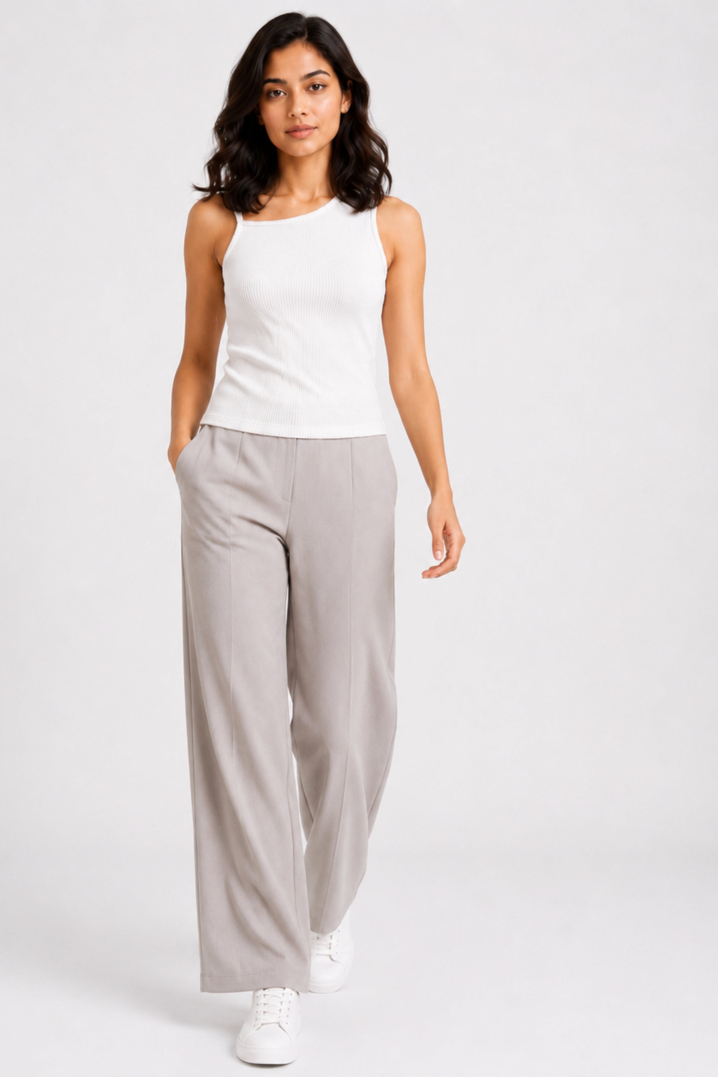 MODANO Casual Top - White
